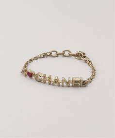 CHANEL/シャネル】 bracelet logo heart（ブレスレット・バングル 