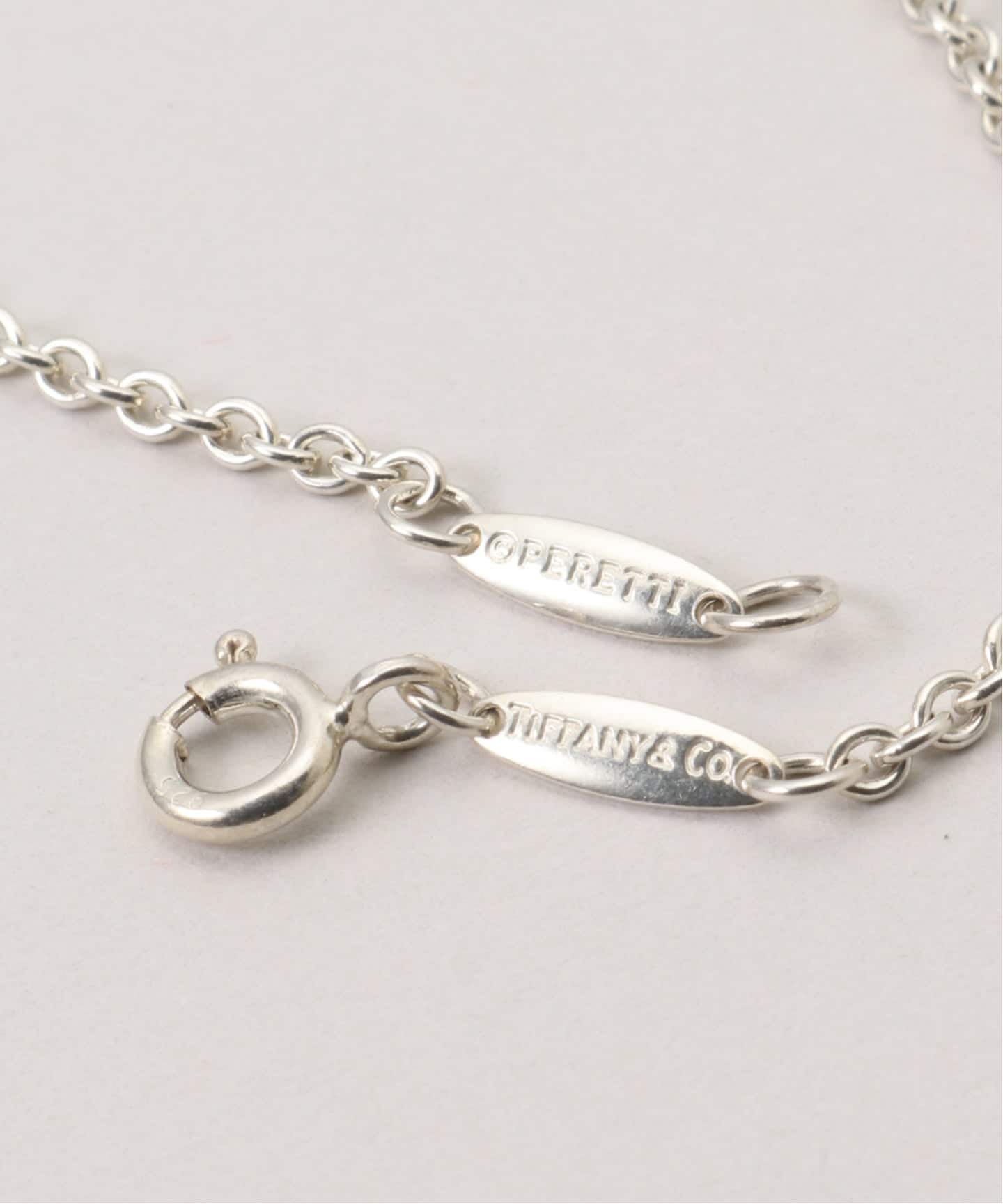 VINTAGE TIFFANY&Co./ティファニー】 Open heart bracelet