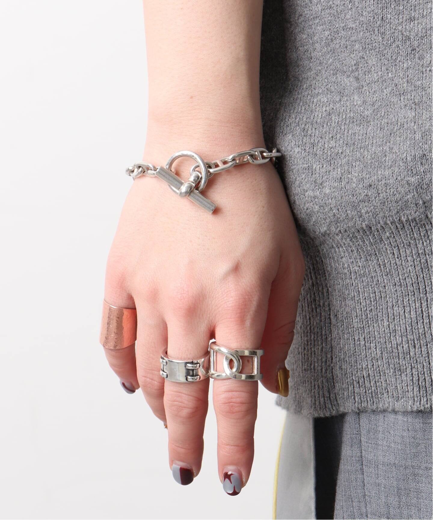 VINTAGE HERMES/エルメス】60s Chaine dAncre bracelet pm18
