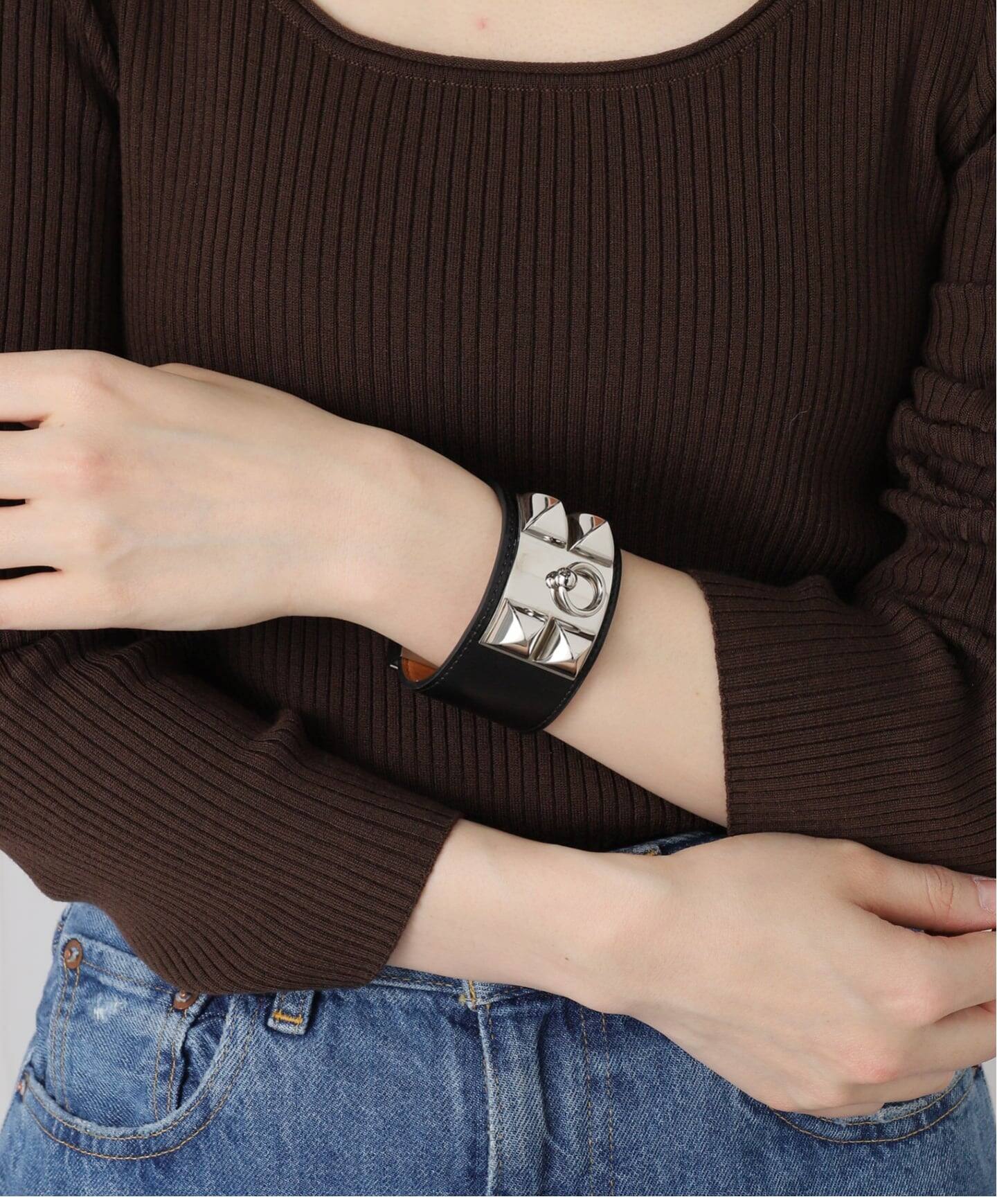 VINTAGE HERMES/エルメス】Collier de chien bracelet（ブレスレット