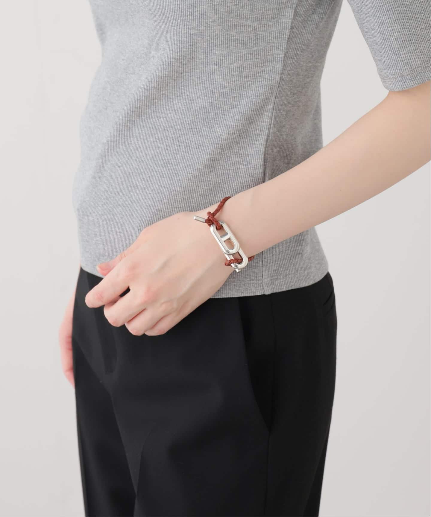 HERMES/エルメス】Chaine dAncre bracelet leather（ブレスレット