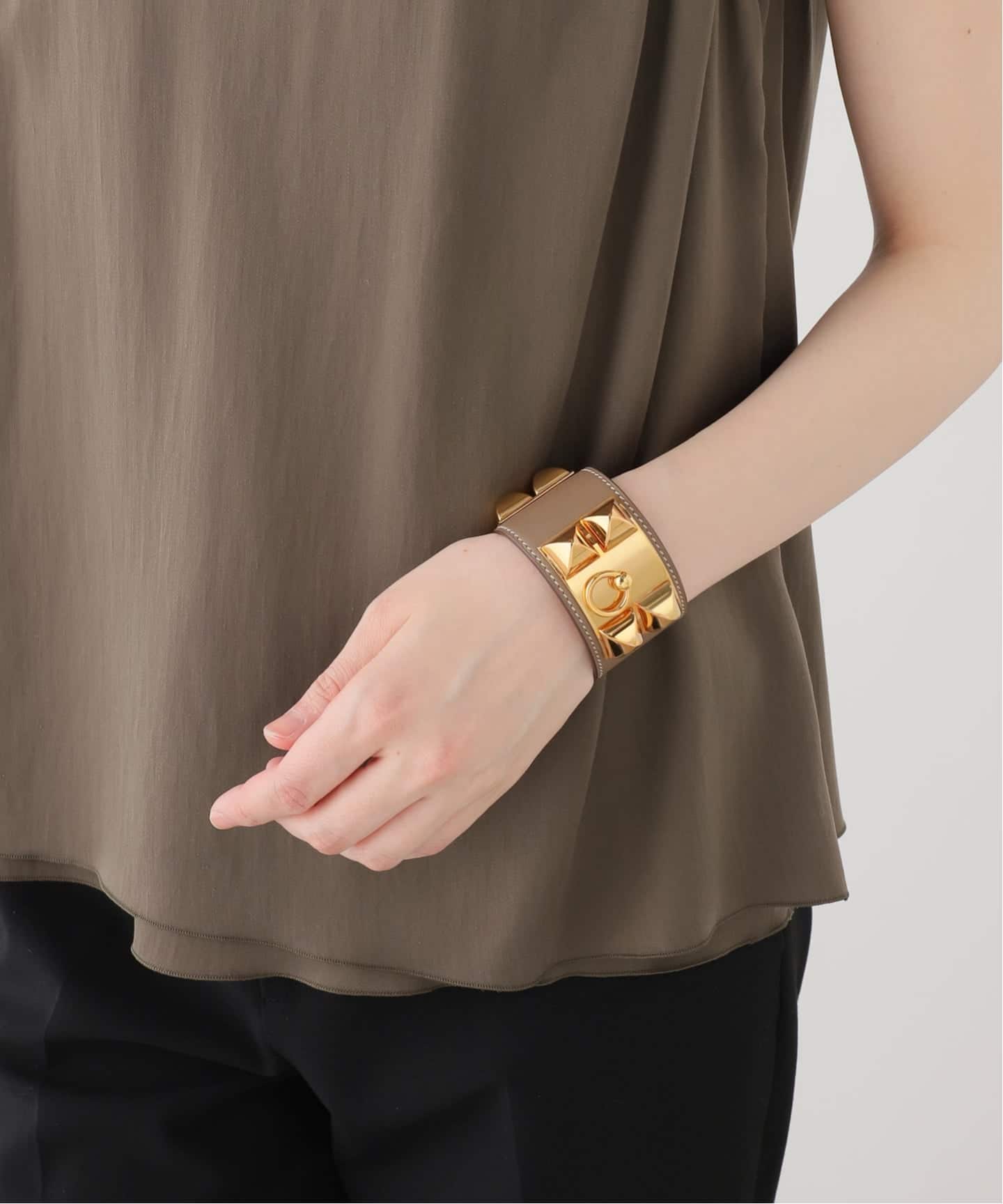 HERMES/エルメス】 Collier de chien bangle（ブレスレット・バングル