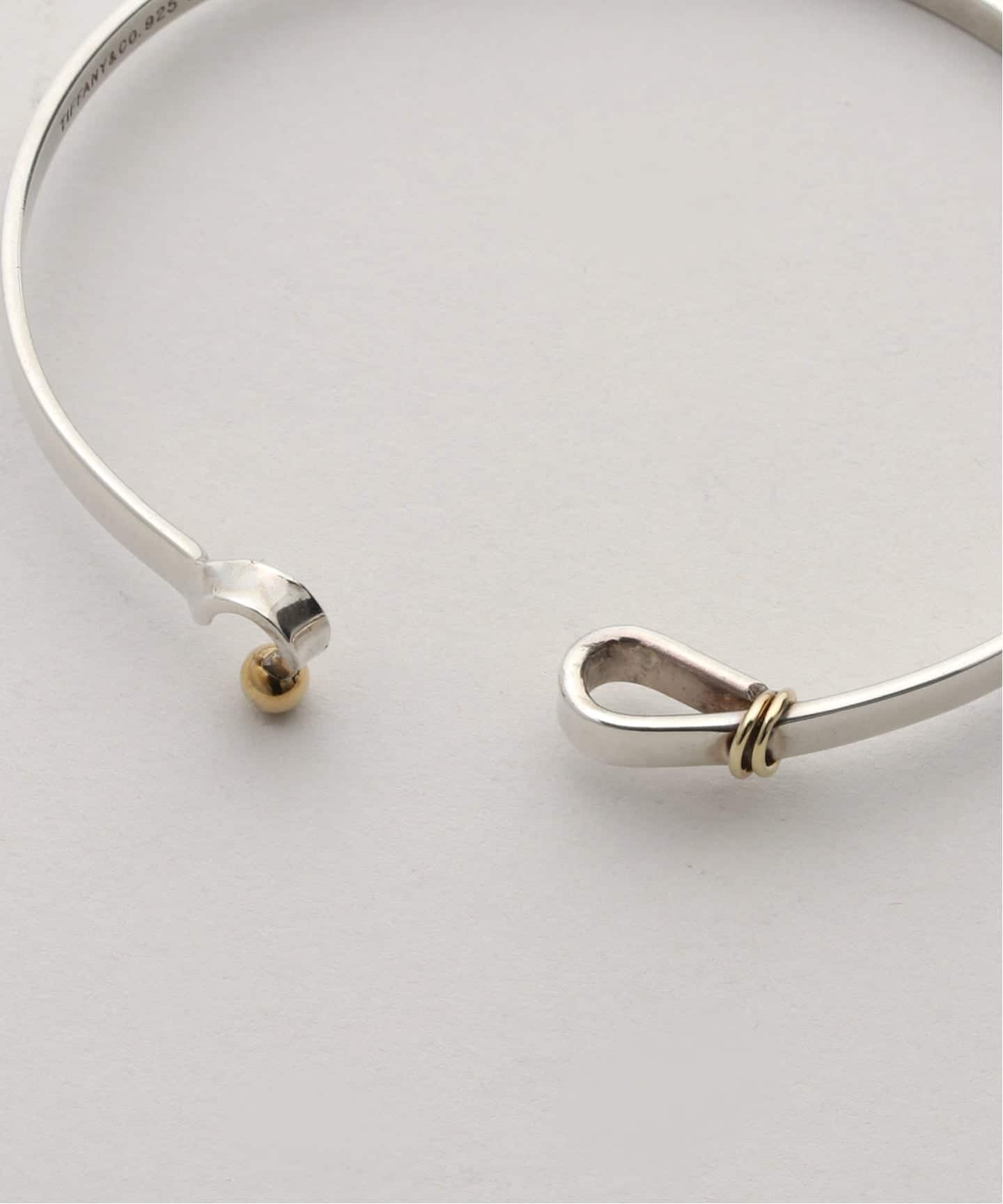 VINTAGE TIFFANY&Co./ティファニー】 Hook & eye bangle（ブレスレット