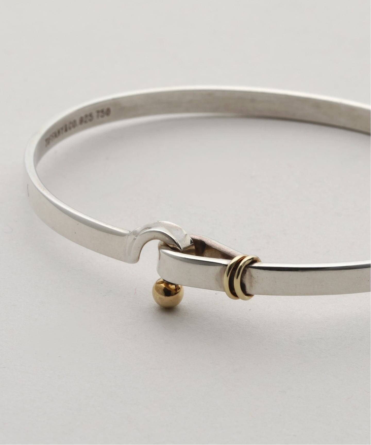 VINTAGE TIFFANY&Co./ティファニー】 Hook & eye bangle（ブレスレット