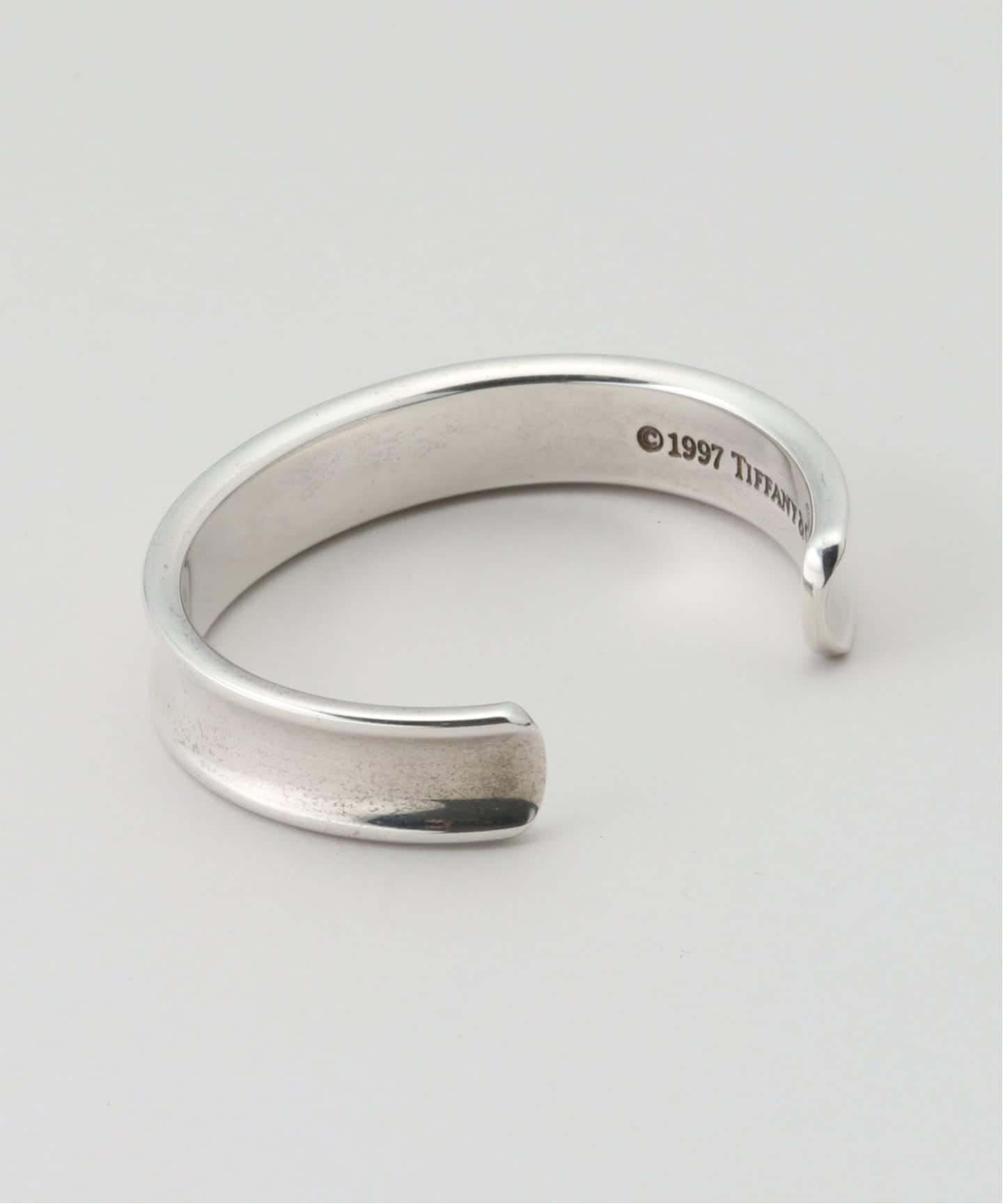 【きりん】ティファニー１８３７バングル TIFFANY&Co. ティファニー 1837 バングル ナロー オープン 腕輪