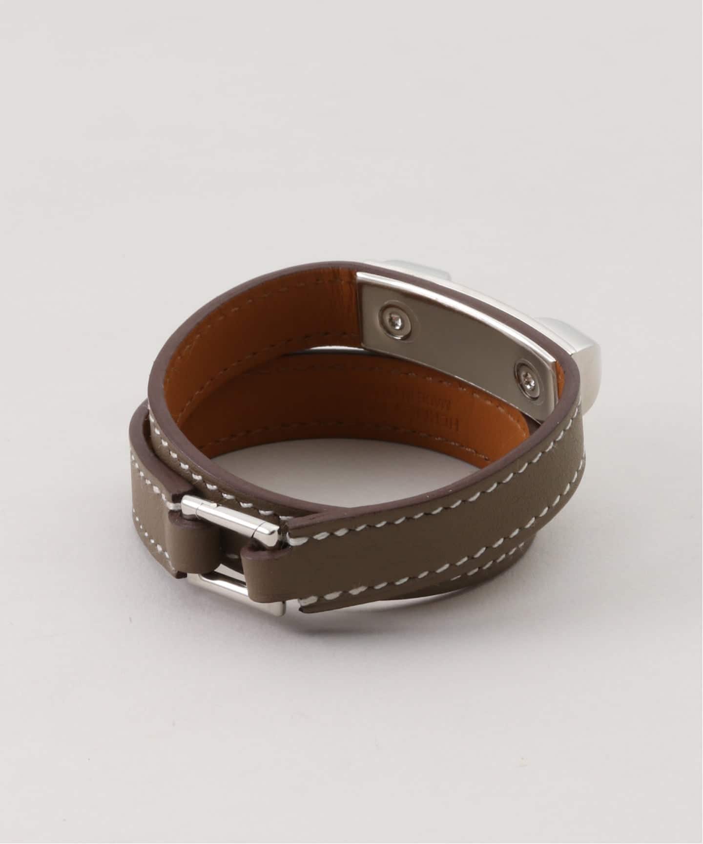 VINTAGE HERMES/エルメス】Rivale double tour bracelet（ブレスレット