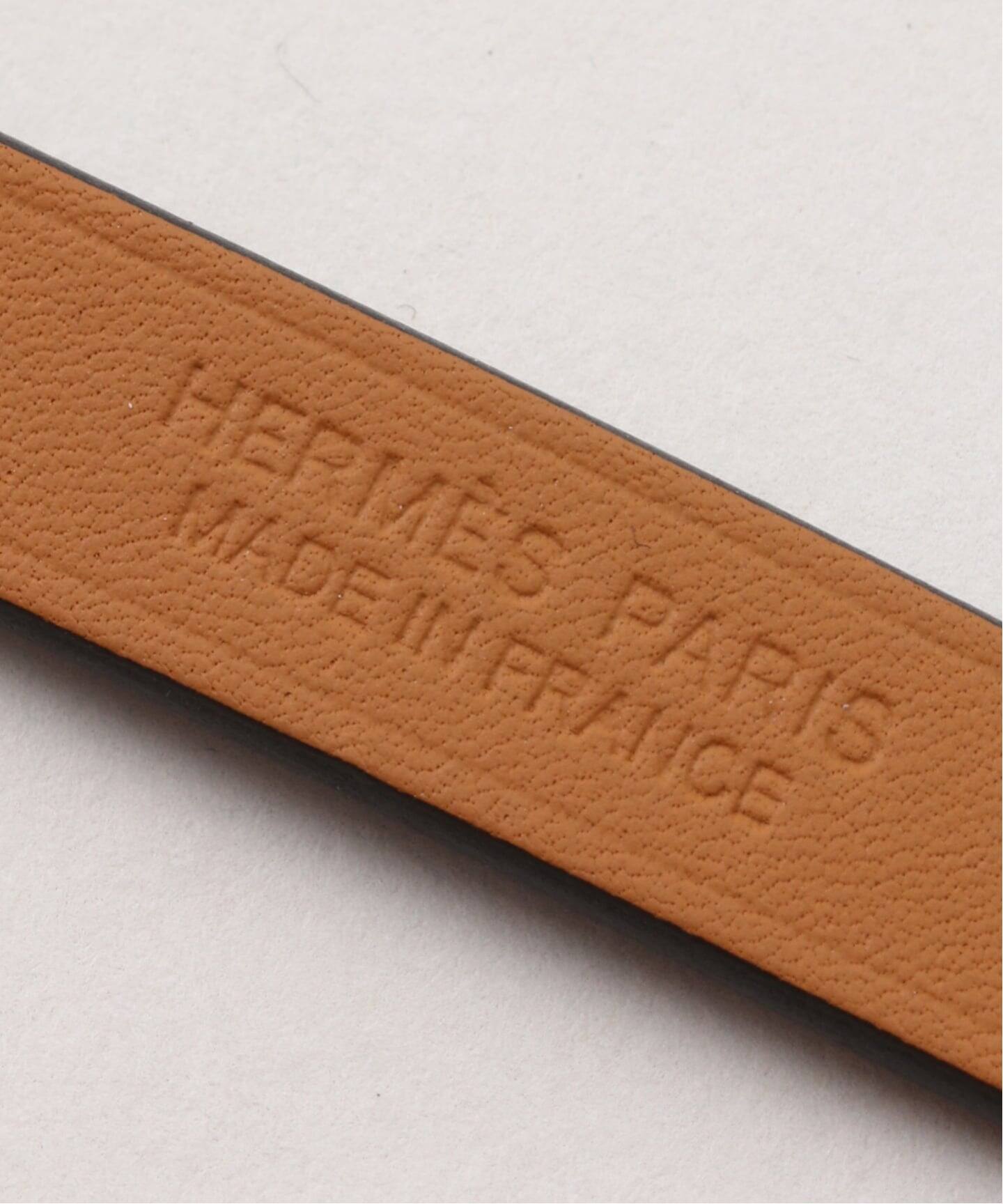 アクセサリー HERMES Rare Kelly Double Brown Bracelet Hermes Brown Mini Kelly Double Tour Bracelet – Lux Second Chance