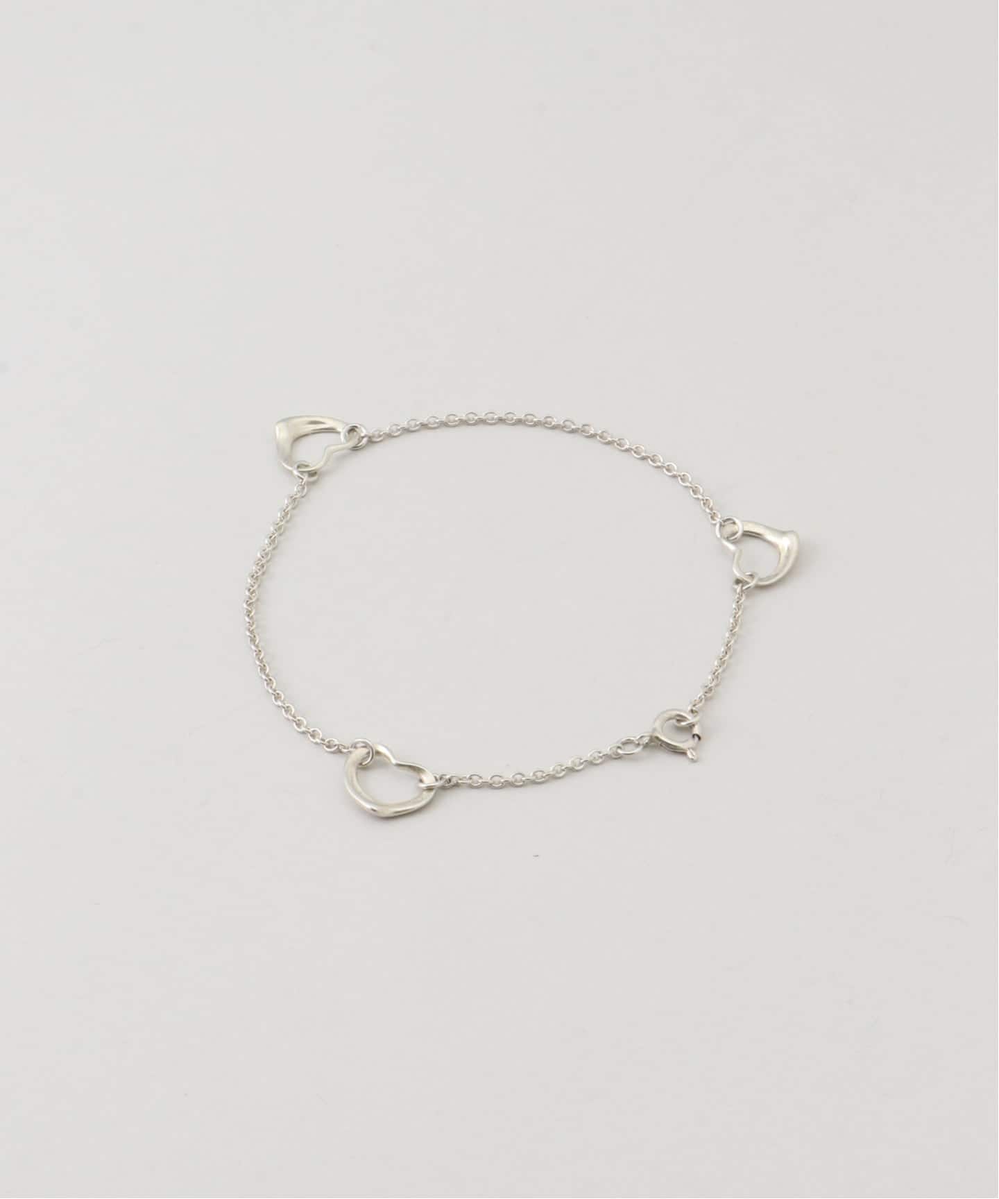⭐︎ももんちゃん Tiffany ブレスレット VINTAGE TIFFANY&Co./ティファニー】Open heart bracelet 3charms