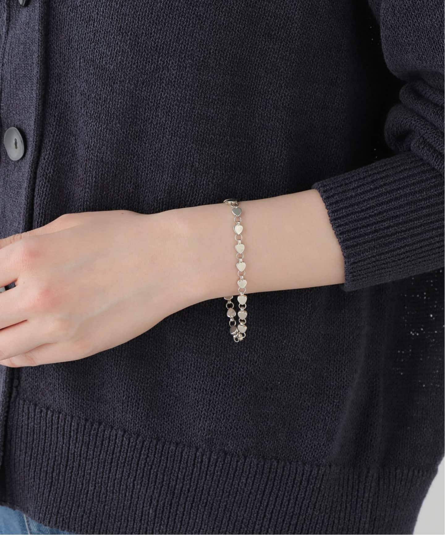 VINTAGE TIFFANY&Co./ティファニー】 Puff heart bracelet