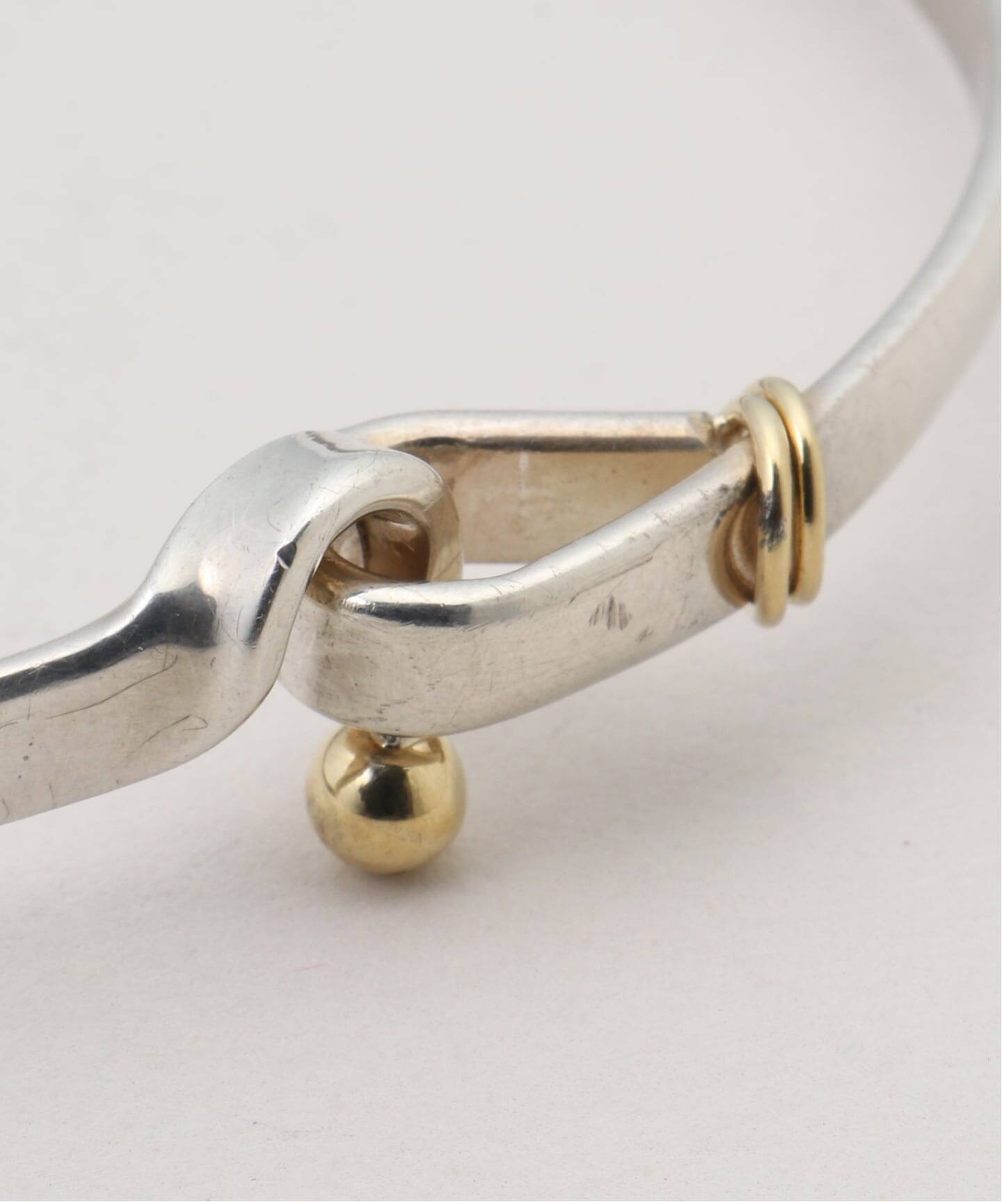 VINTAGE TIFFANY&Co./ティファニー】 Hook & eye bangle（ブレスレット