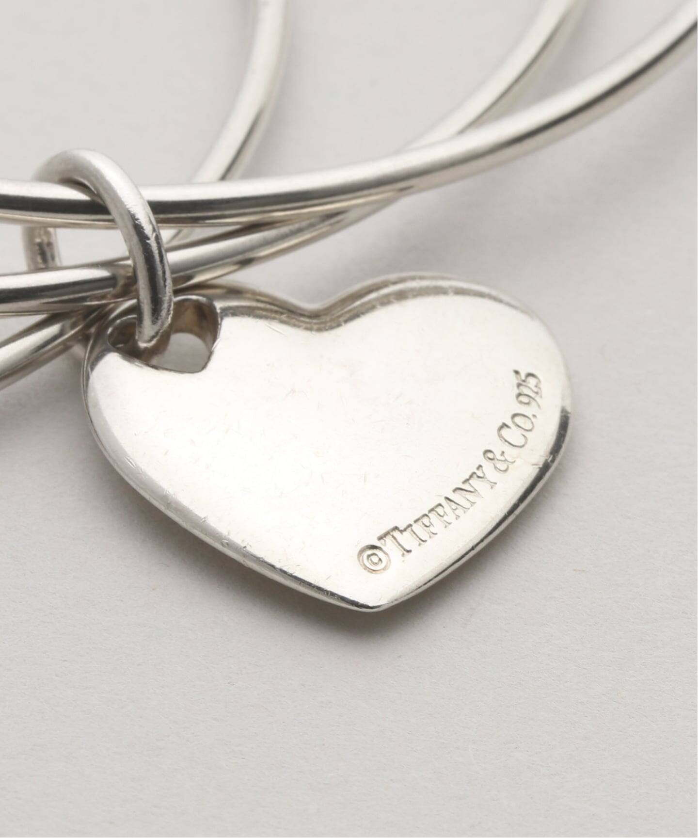 VINTAGE TIFFANY&Co./ティファニー】 trinity heart bangle