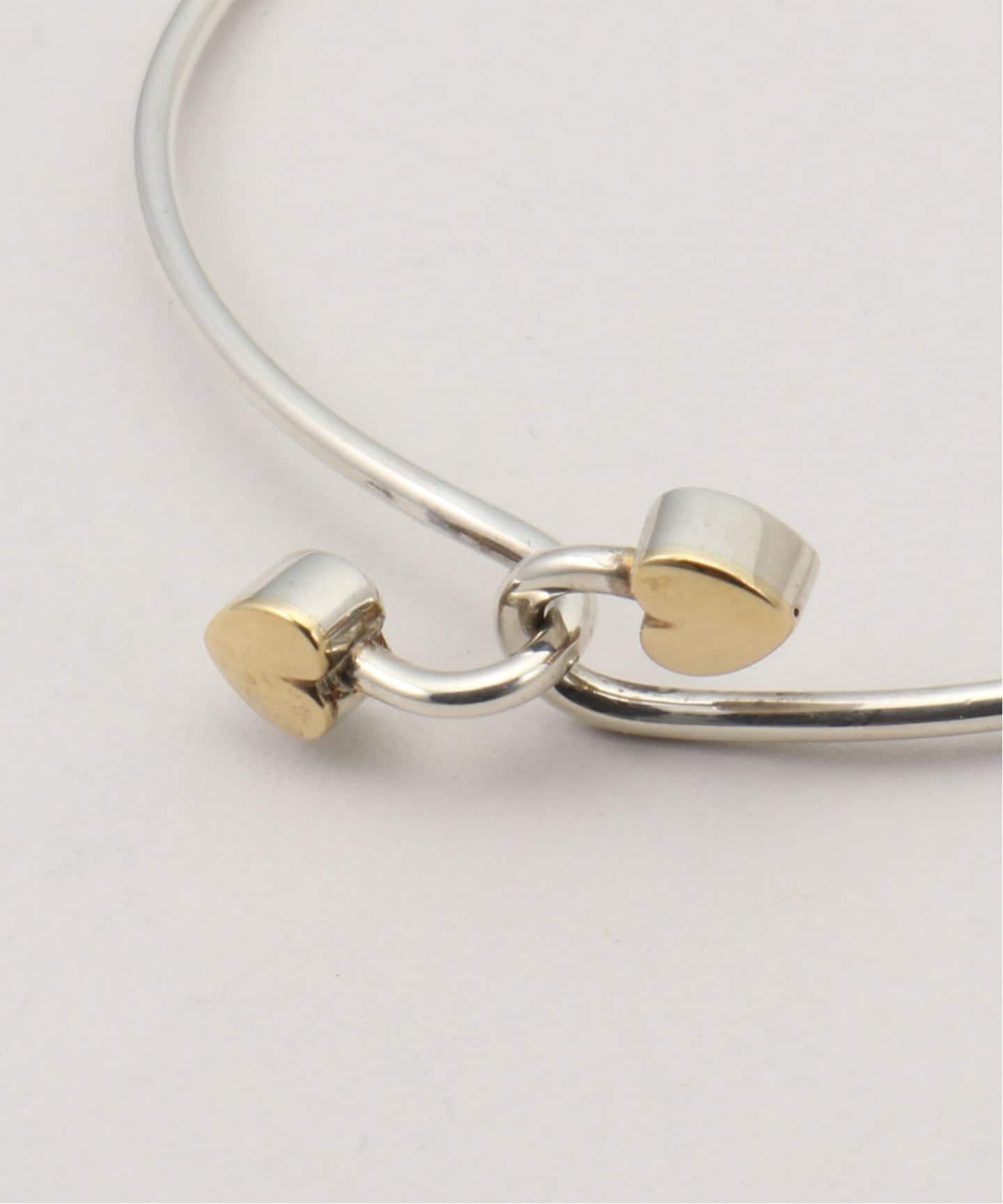 VINTAGE TIFFANY&Co./ティファニー】Double heart hook bangle