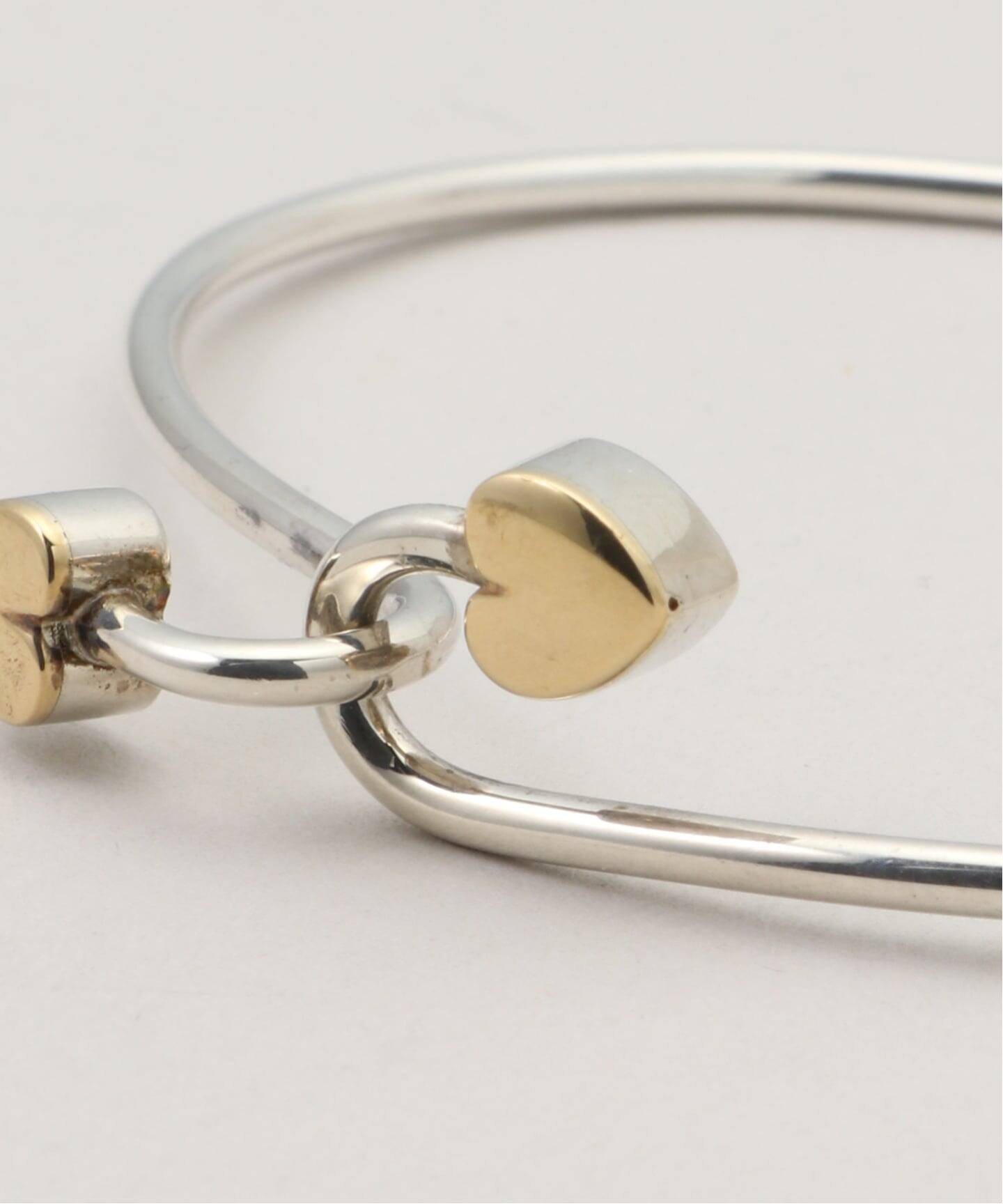 VINTAGE TIFFANY&Co./ティファニー】Double heart hook bangle VINTAGE TIFFANY&Co./ティファニー】Double heart hook bangle