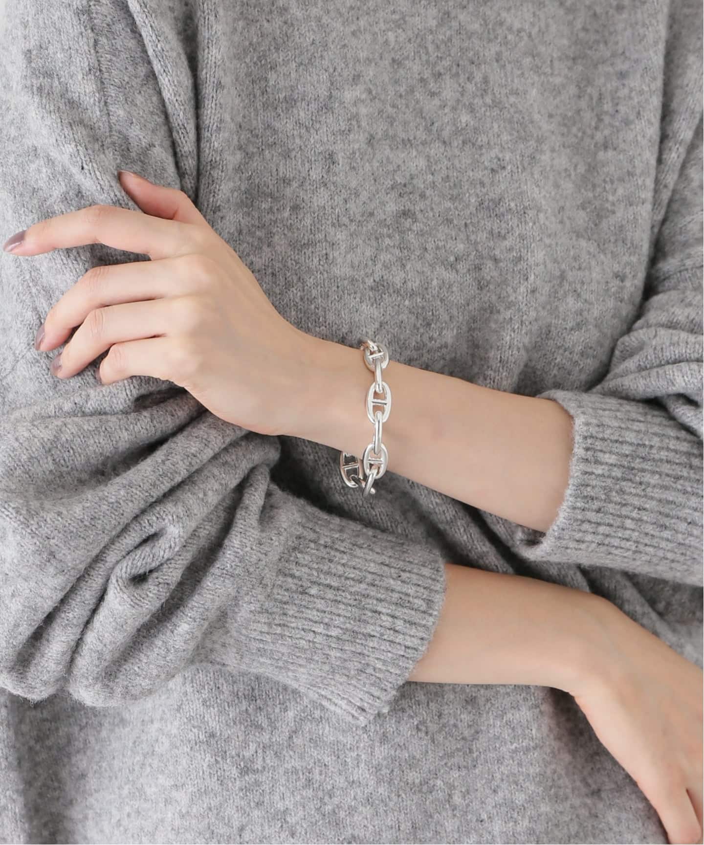 VINTAGE HERMES/エルメス】 Chaine dAncre bracelet gm11