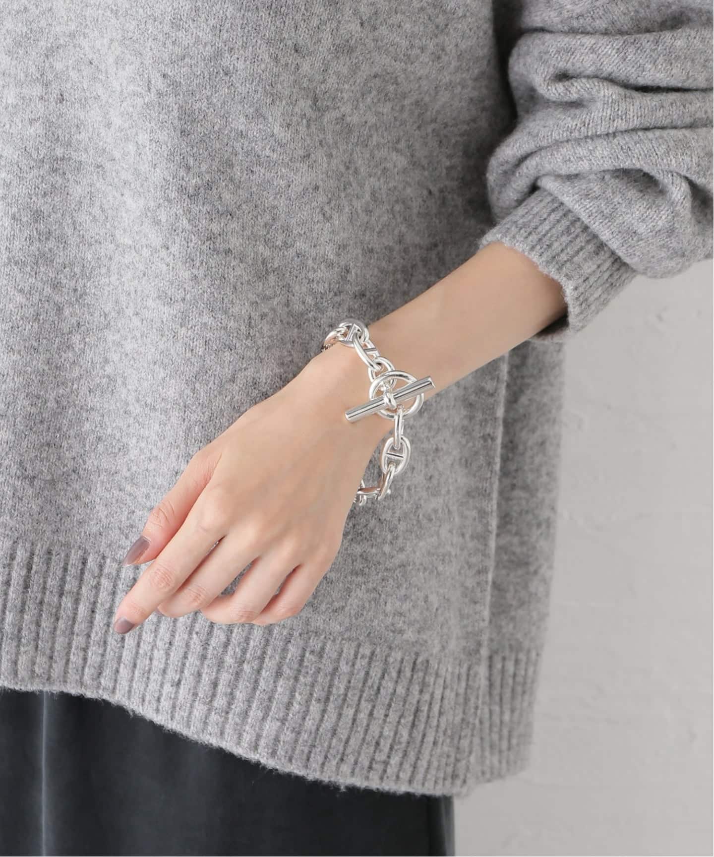 アクセサリー Hermes Chainedancre TGM12 VINTAGE HERMES/エルメス】 Chaine dAncre bracelet tgm12