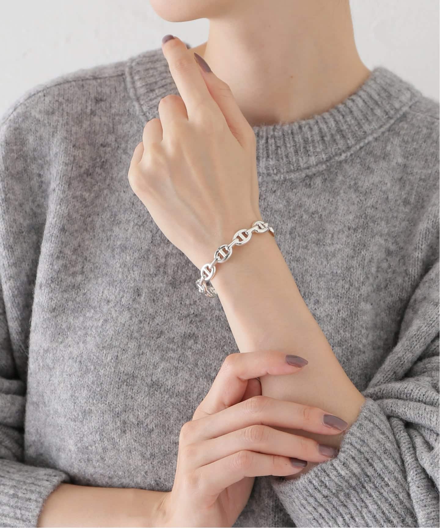 VINTAGE HERMES/エルメス】 Enchainee bangle sh（ブレスレット