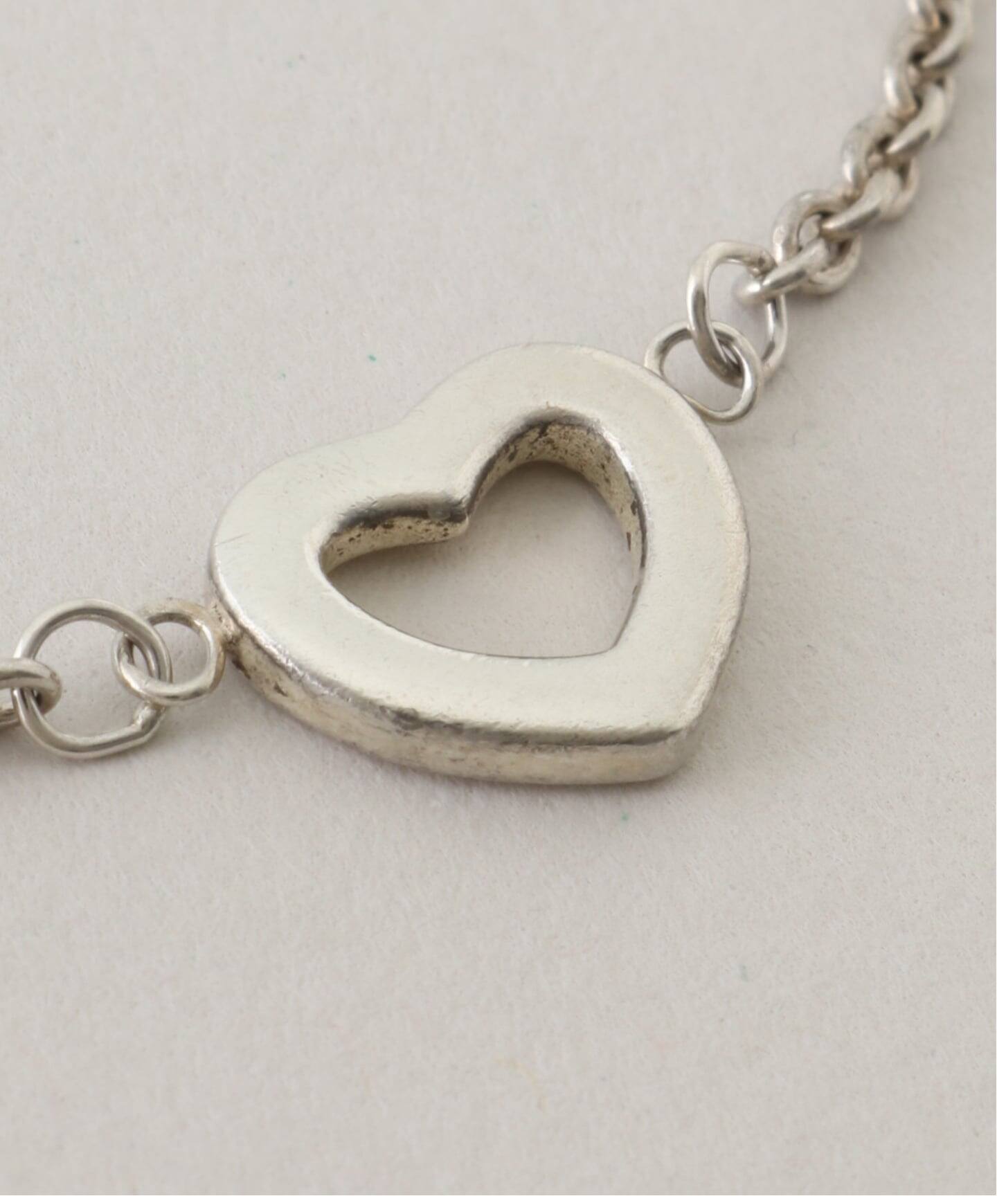 VINTAGE TIFFANY&Co./ティファニー】Heart link bracelet