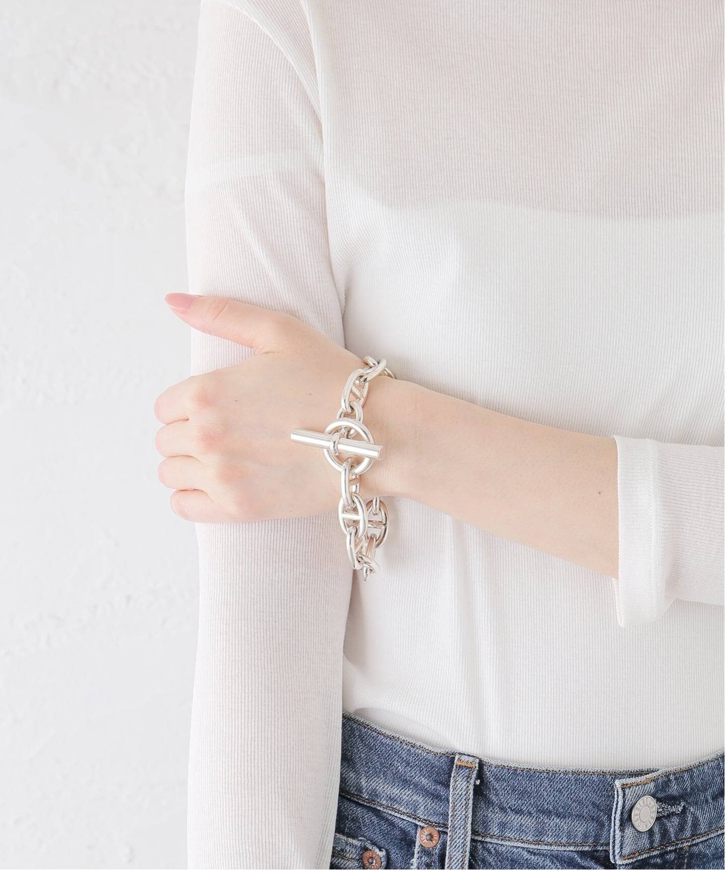 VINTAGE HERMES/エルメス】 Chaine dAncre bracelet tgm13