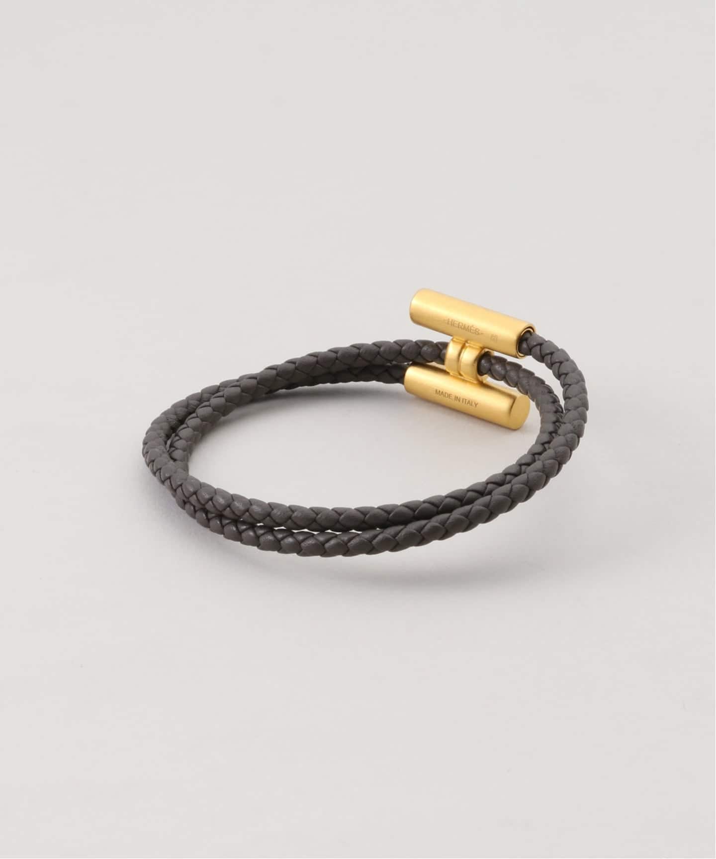 VINTAGE HERMES/エルメス】Tournis bracelet（ブレスレット・バングル