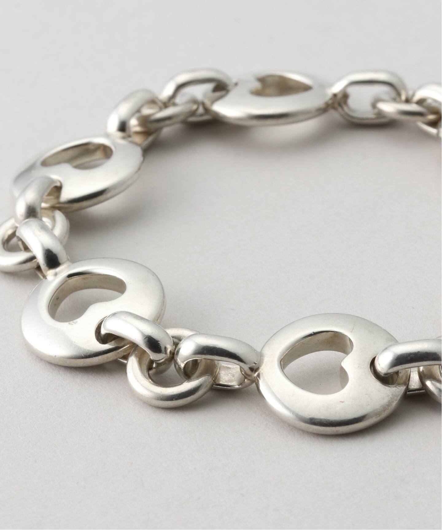 VINTAGE TIFFANY&Co./ティファニー】 Pierced heart bracelet