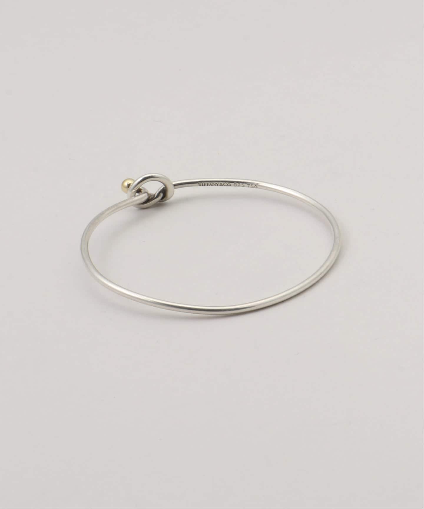 VINTAGE TIFFANY&Co./ティファニー】Love knot bangle（ブレスレット