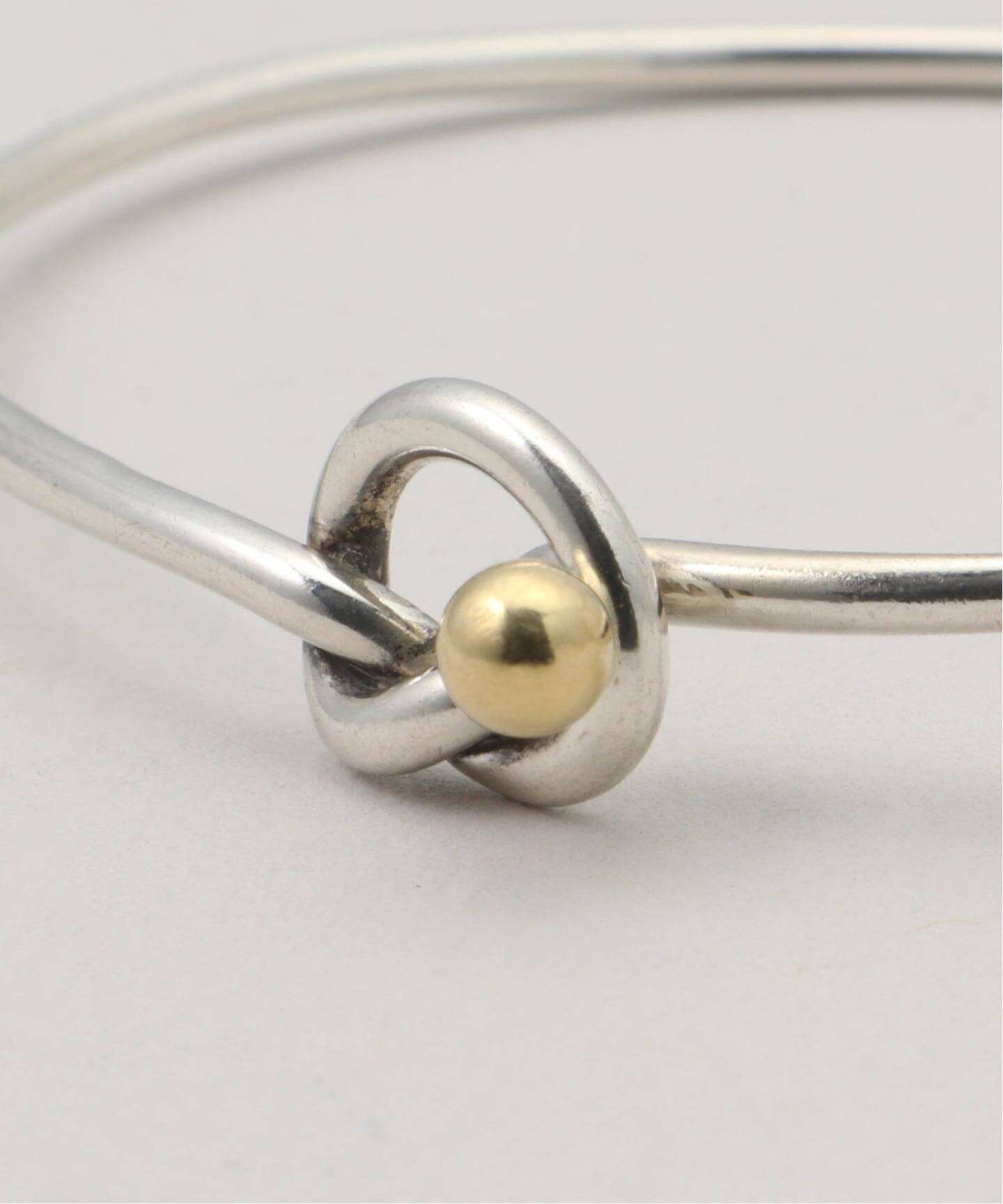VINTAGE TIFFANY&Co./ティファニー】Love knot bangle（ブレスレット