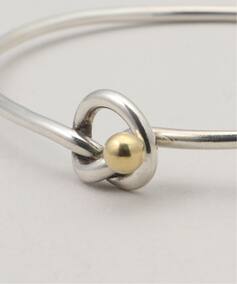 VINTAGE TIFFANY&Co./ティファニー】Love knot bangle（ブレスレット 
