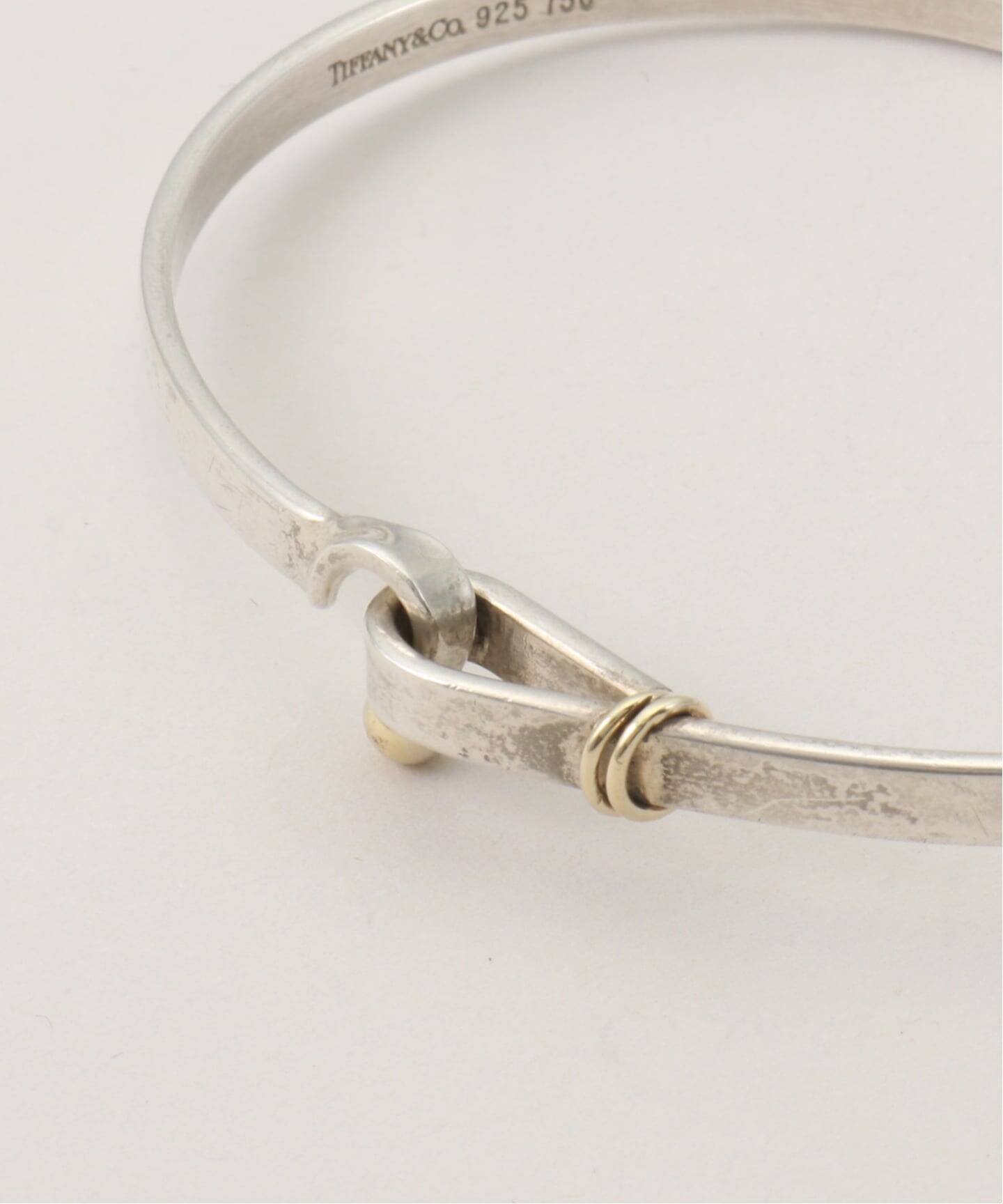 VINTAGE TIFFANY&Co./ティファニー】Hook & eye bangle（ブレスレット