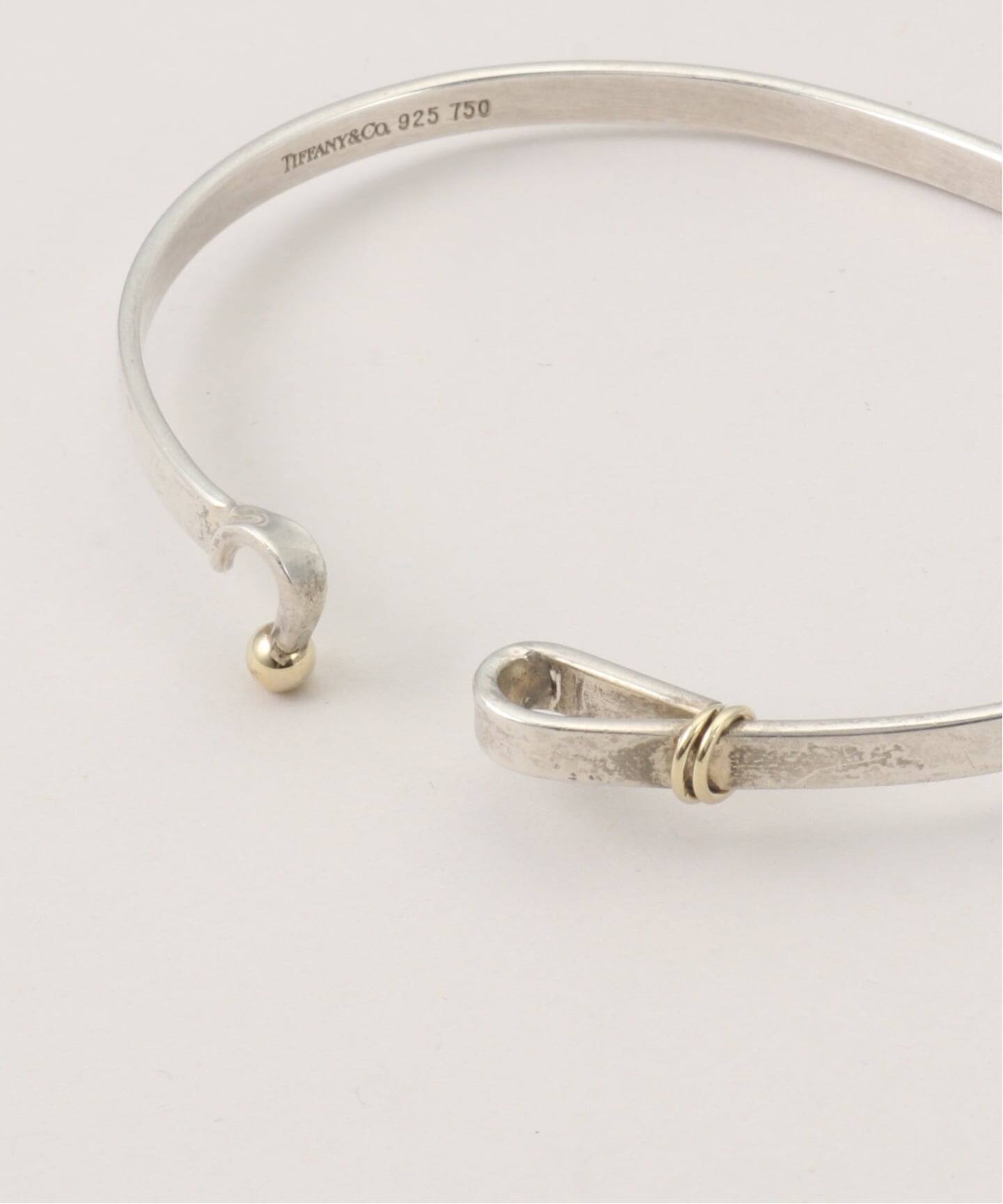 VINTAGE TIFFANY&Co./ティファニー】Hook & eye bangle（ブレスレット