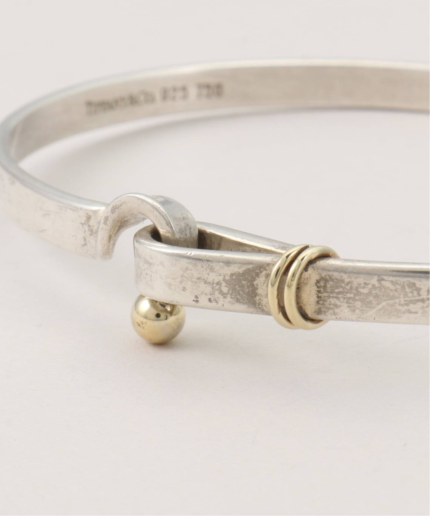 VINTAGE TIFFANY&Co./ティファニー】Hook & eye bangle（ブレスレット