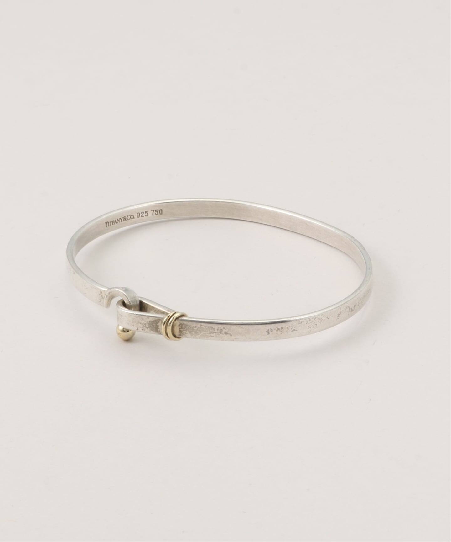 VINTAGE TIFFANY&Co./ティファニー】Hook & eye bangle（ブレスレット