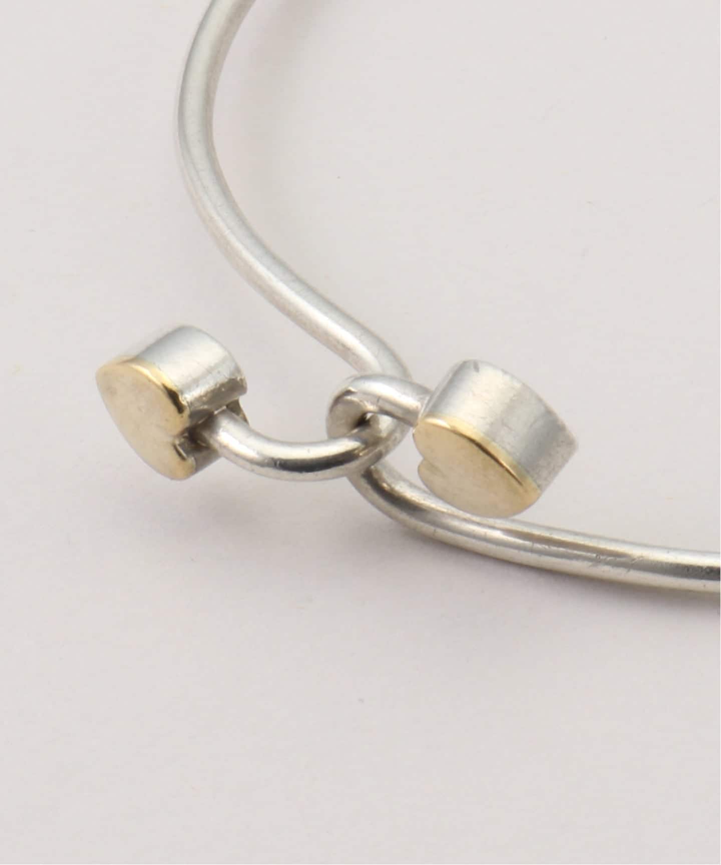 VINTAGE TIFFANY&Co./ティファニー】Double heart hook bangle