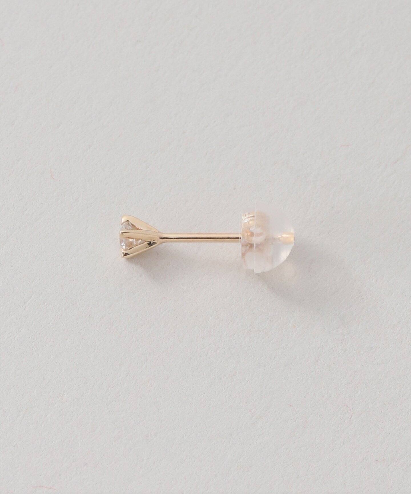プチスターダイヤピアス K10（両耳）（ピアス（両耳用））｜Lilas 