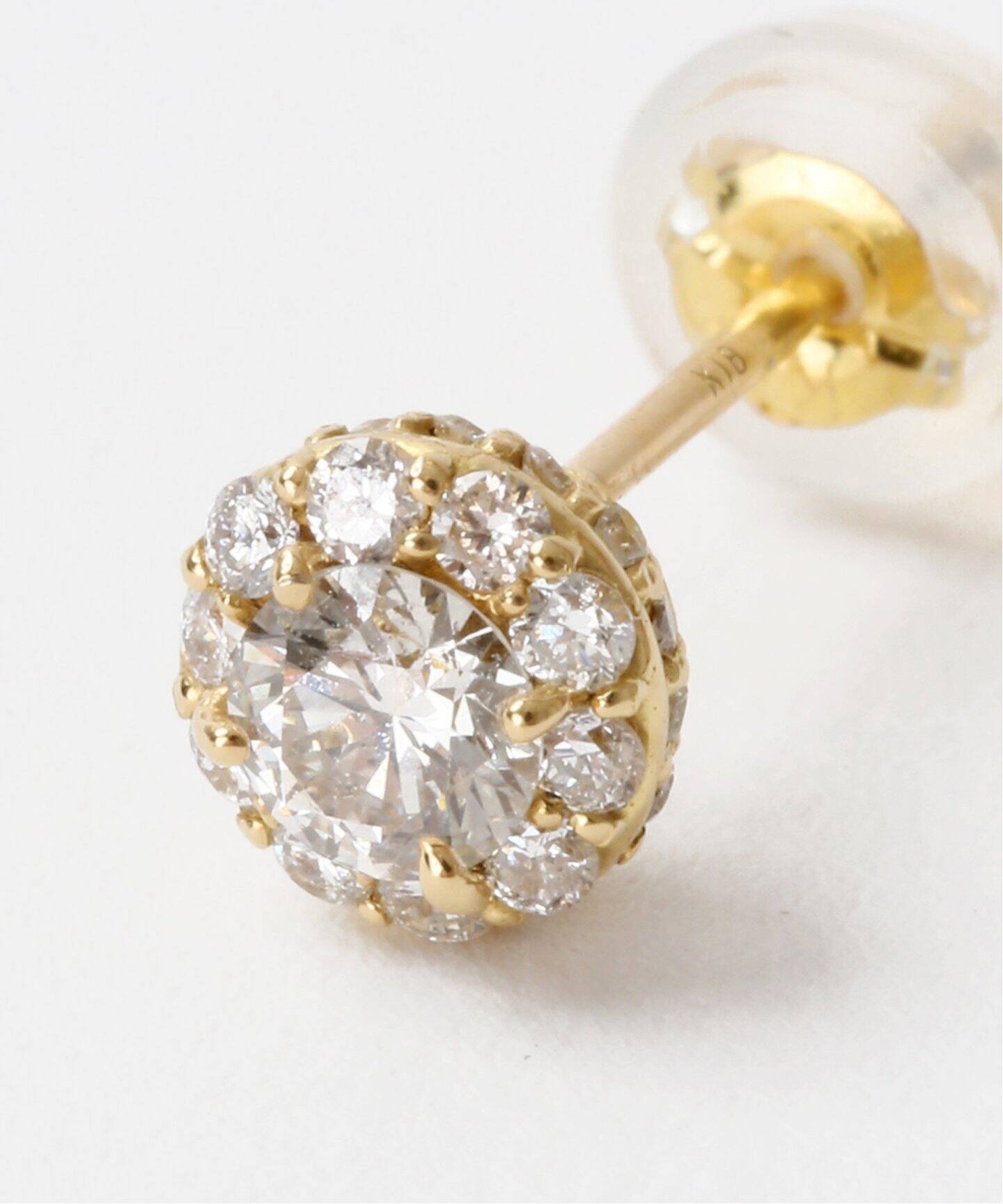 K18 ピアス 両耳 18A2312