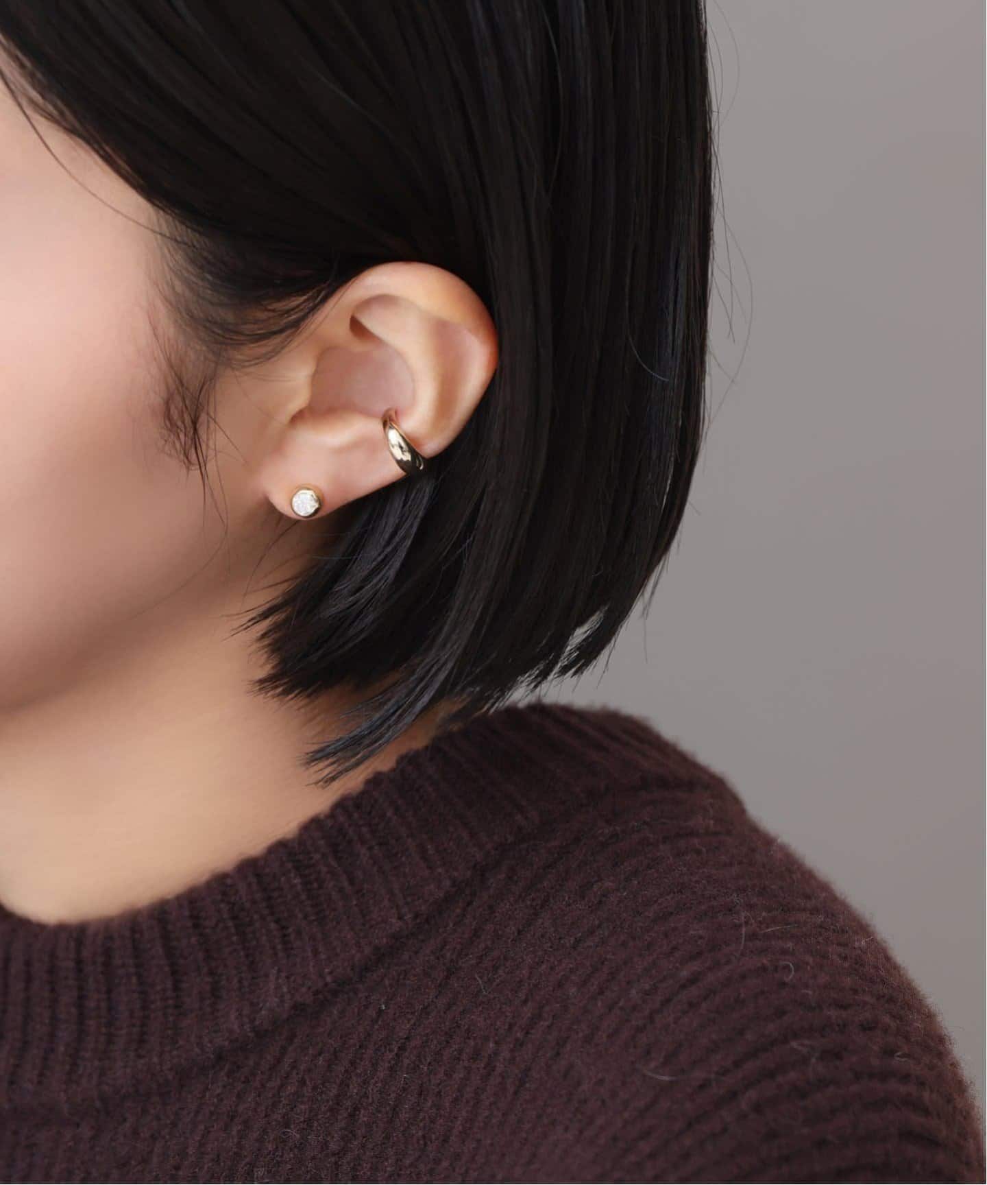 予約》フクリン0.28ctダイヤピアス K18（両耳）（ピアス（両耳用
