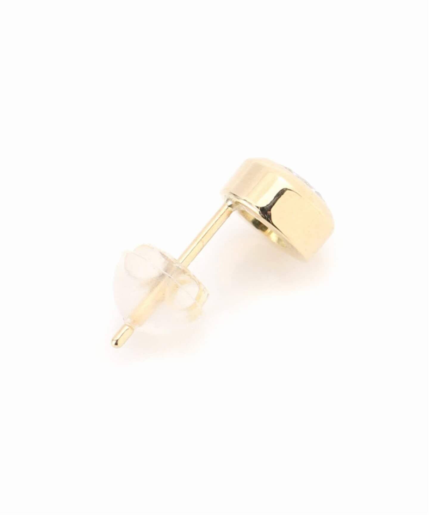 予約》フクリン0.28ctダイヤピアス K18（両耳）（ピアス（両耳用