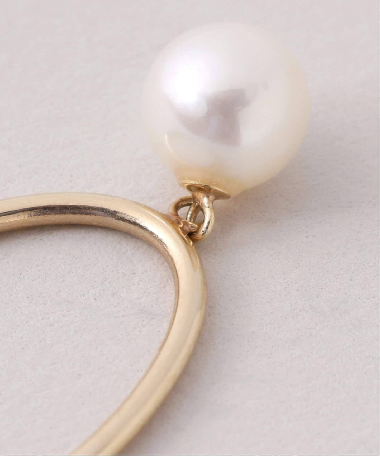 パールダエンイヤーカフ K10（片耳）（イヤーカフ）｜Lilas（リラ）の  