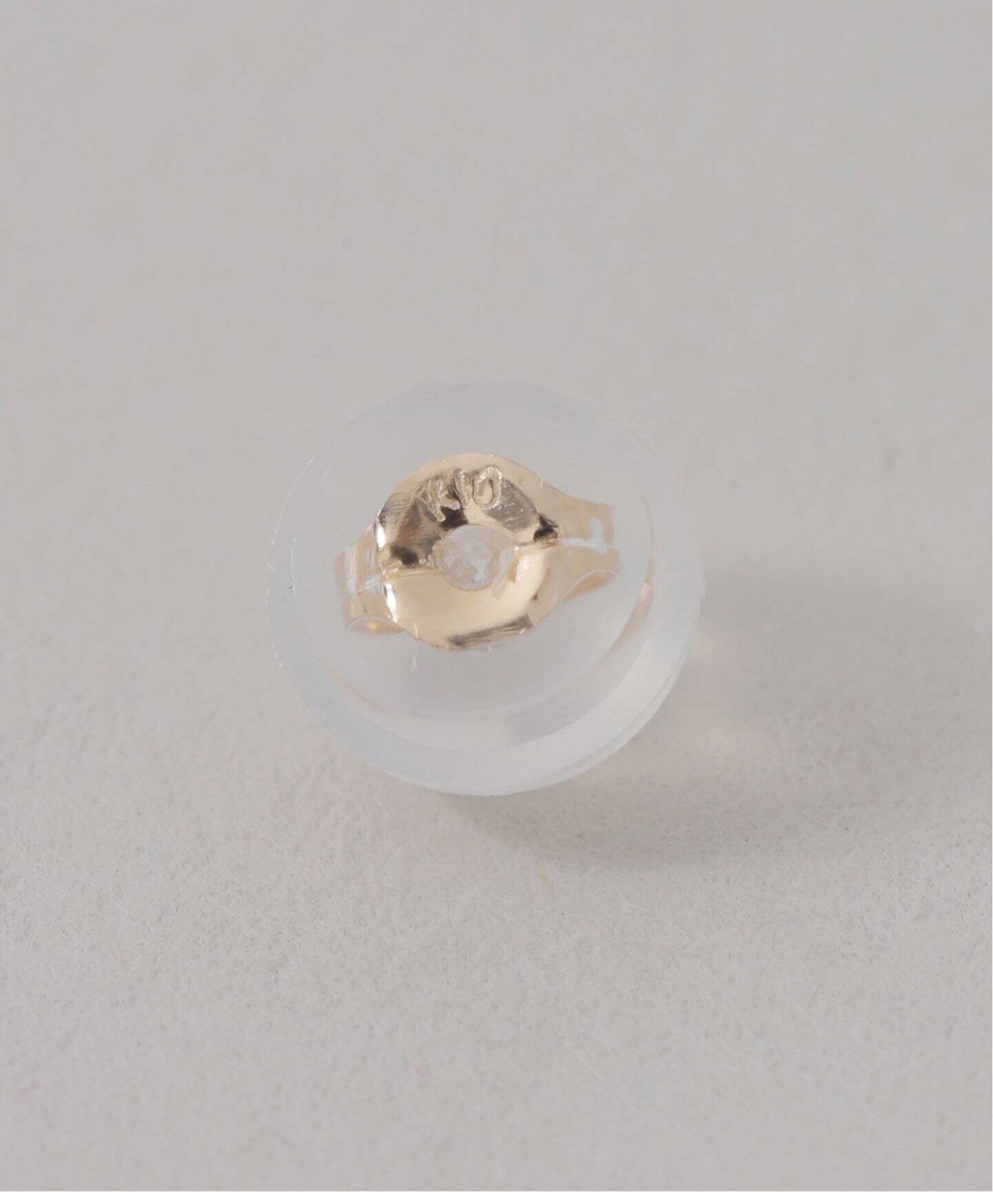 プレイドクリップチェーンピアス K10（両耳）（ピアス（両耳用  