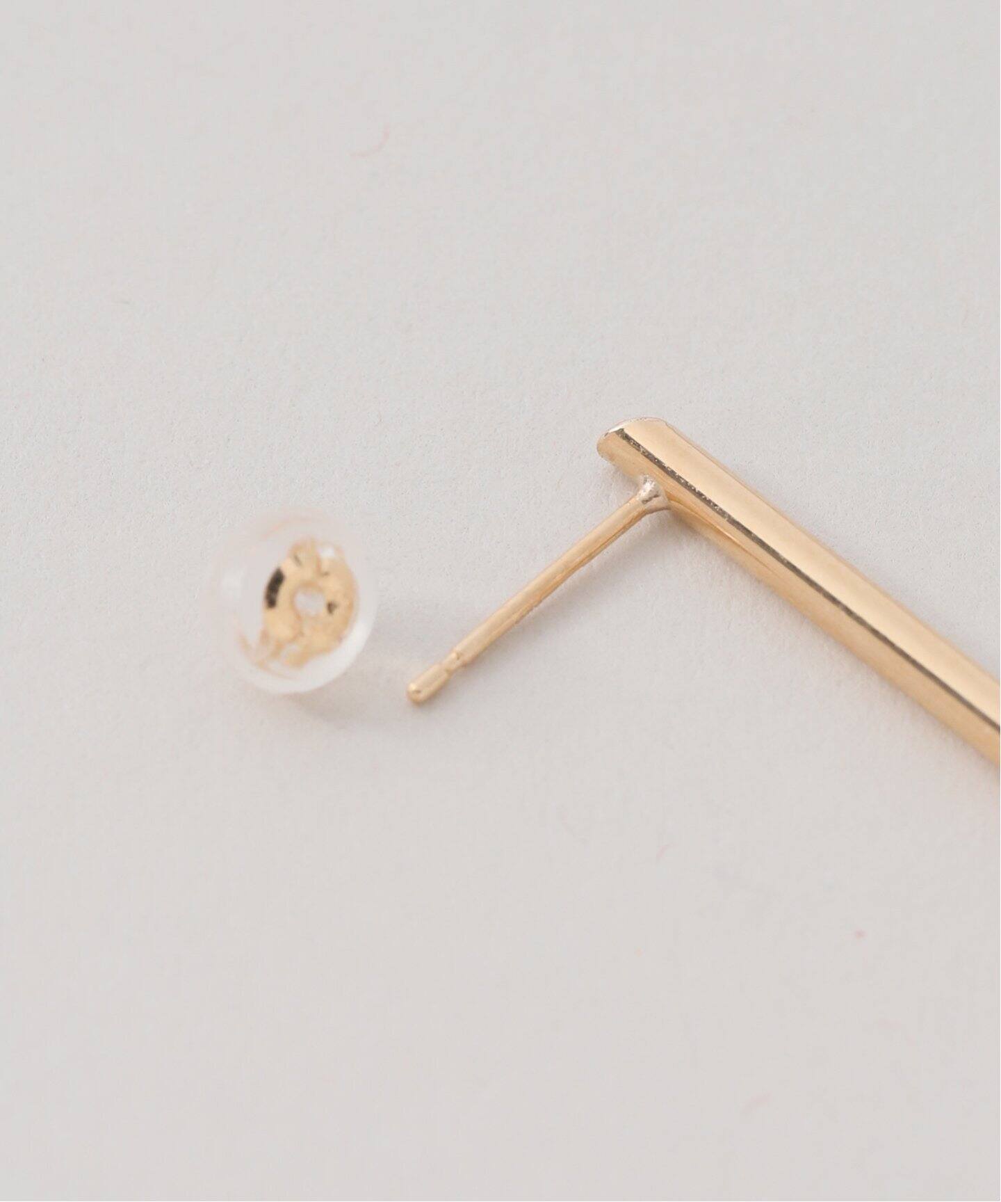 パイプバーピアス K18（両耳）（ピアス（両耳用））｜Lilas（リラ）の 