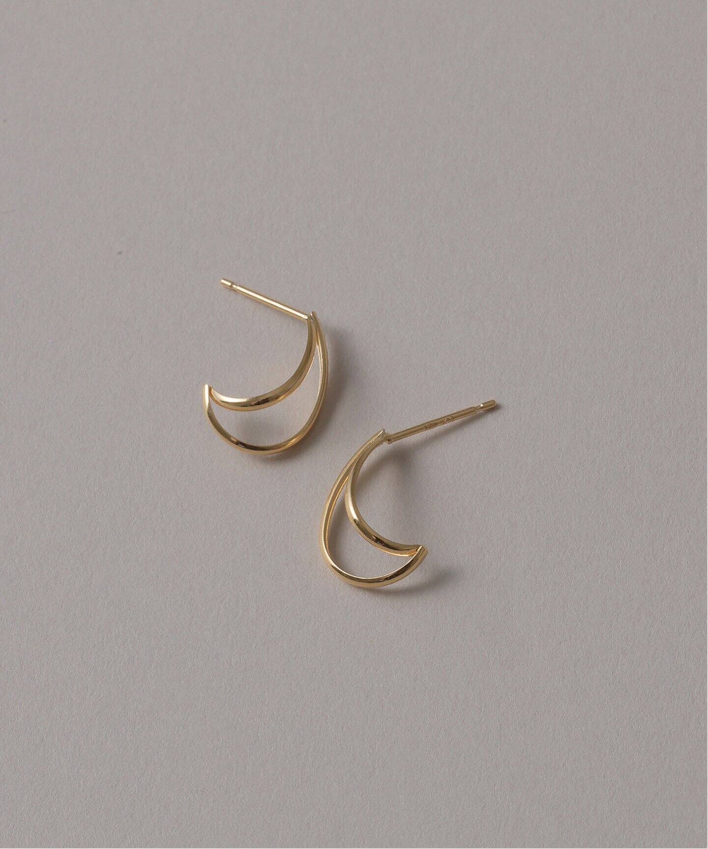 リーフピアス K18（両耳）（ピアス（両耳用））｜Lilas（リラ）の通販 