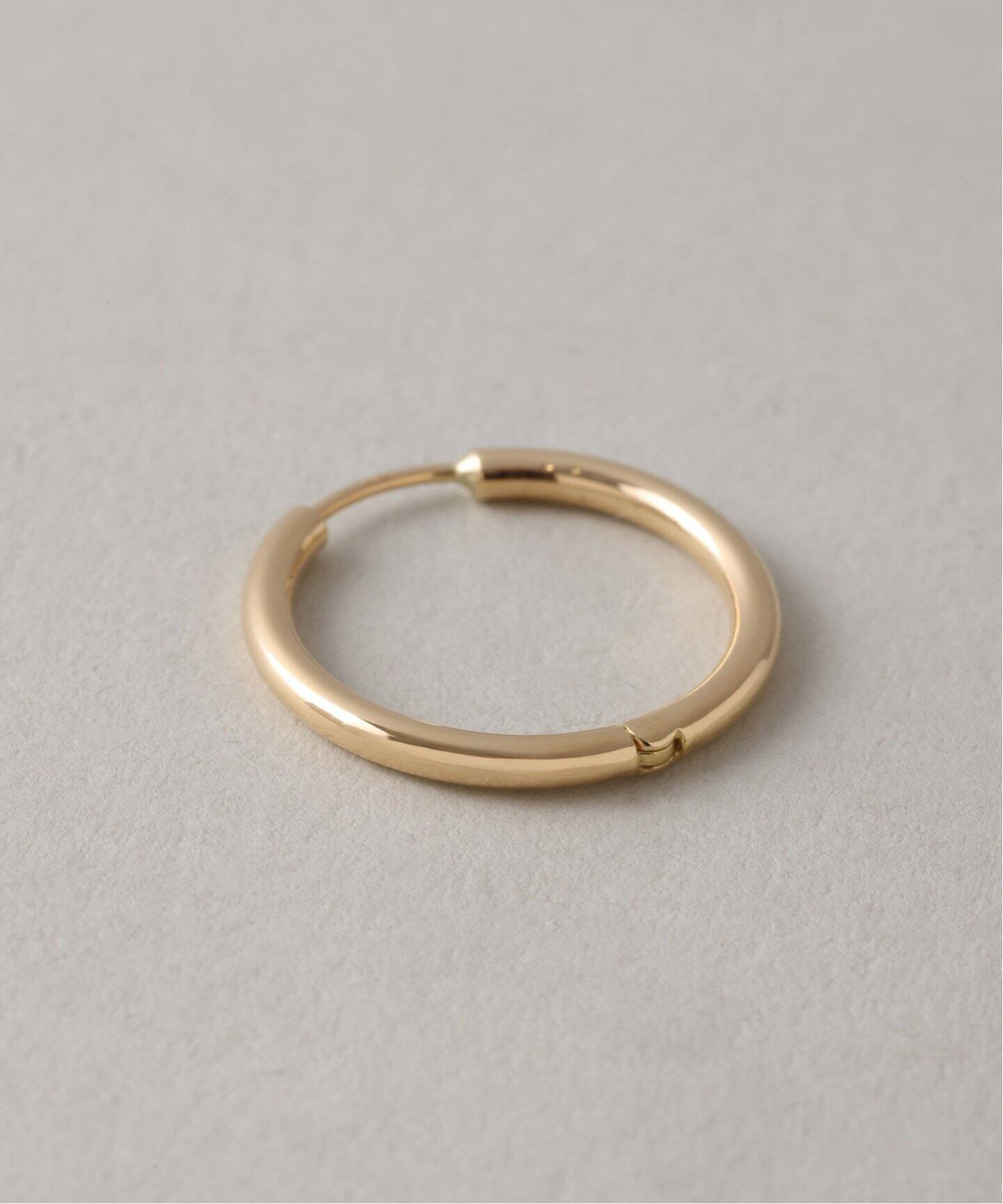 【ERAMA: 】K18 フープピアス　両耳 ERAMA: 】K18 フープピアス 両耳｜y110415.jpg