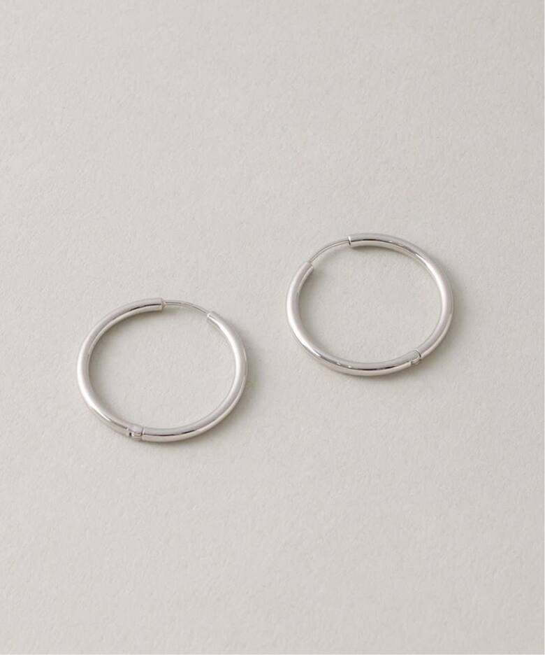 WEB限定》ハーフオープンフープピアスL PT(両耳)（ピアス（両耳用 