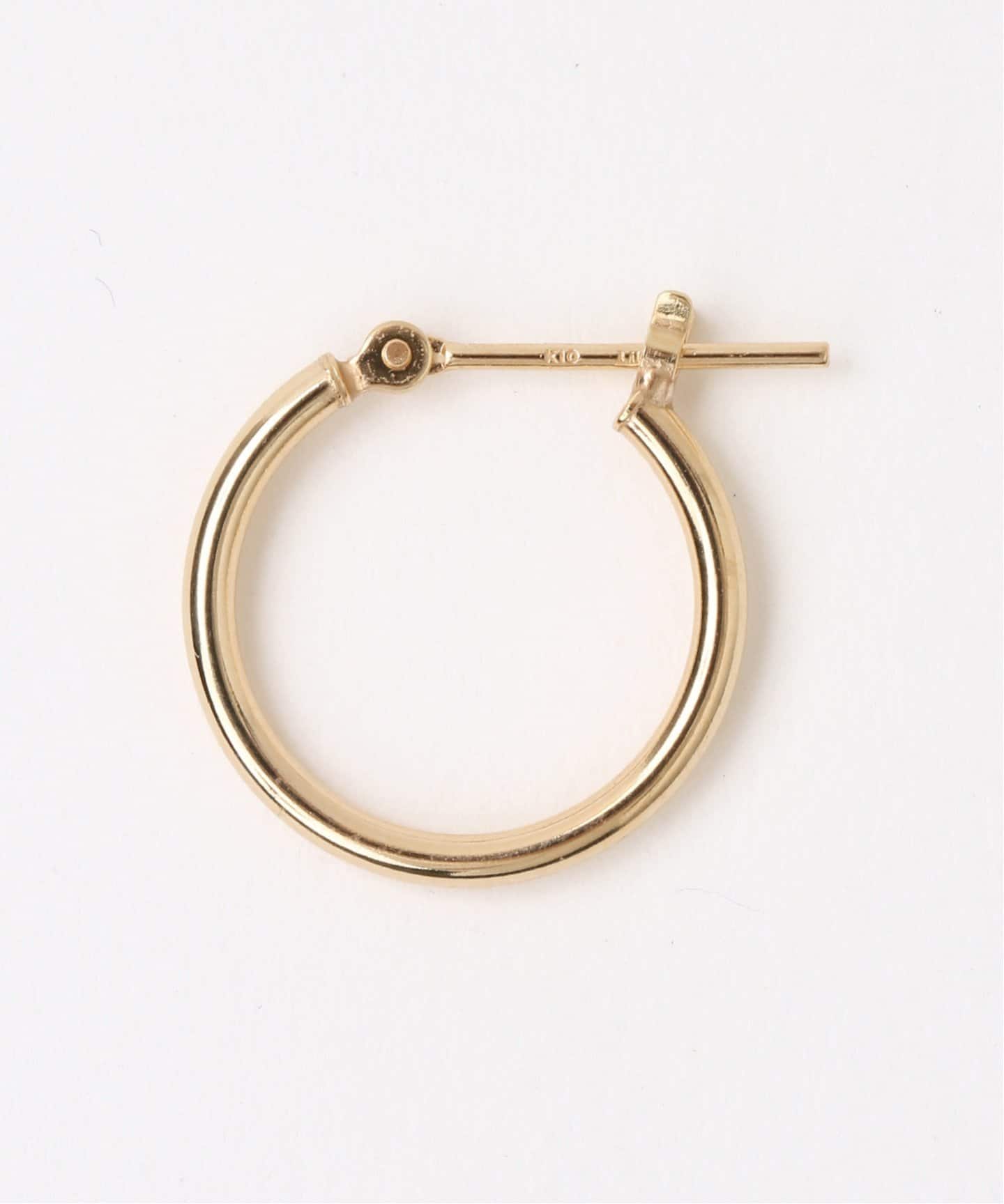 予約》1.5パイプ1.5cmルーフピアス K10（両耳）（ピアス（両耳用