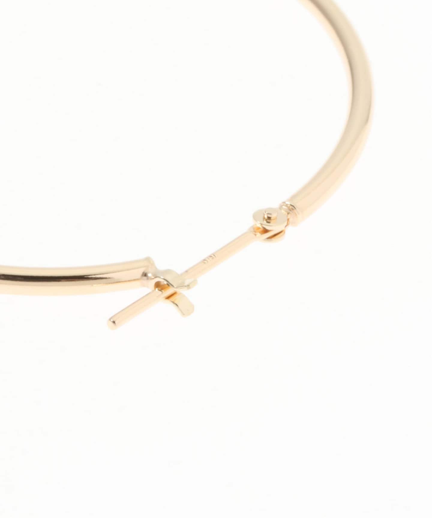 予約》1.5パイプ3.5cmルーフピアス K10（両耳）（ピアス（両耳用