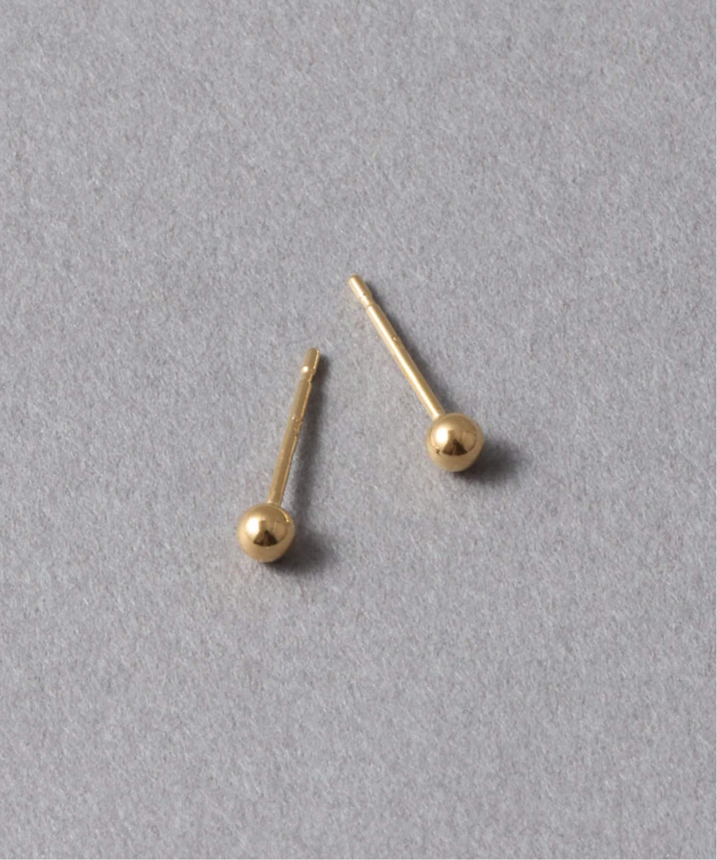 2.5mmボールピアス K18（両耳）（ピアス（両耳用））｜Lilas（リラ）の