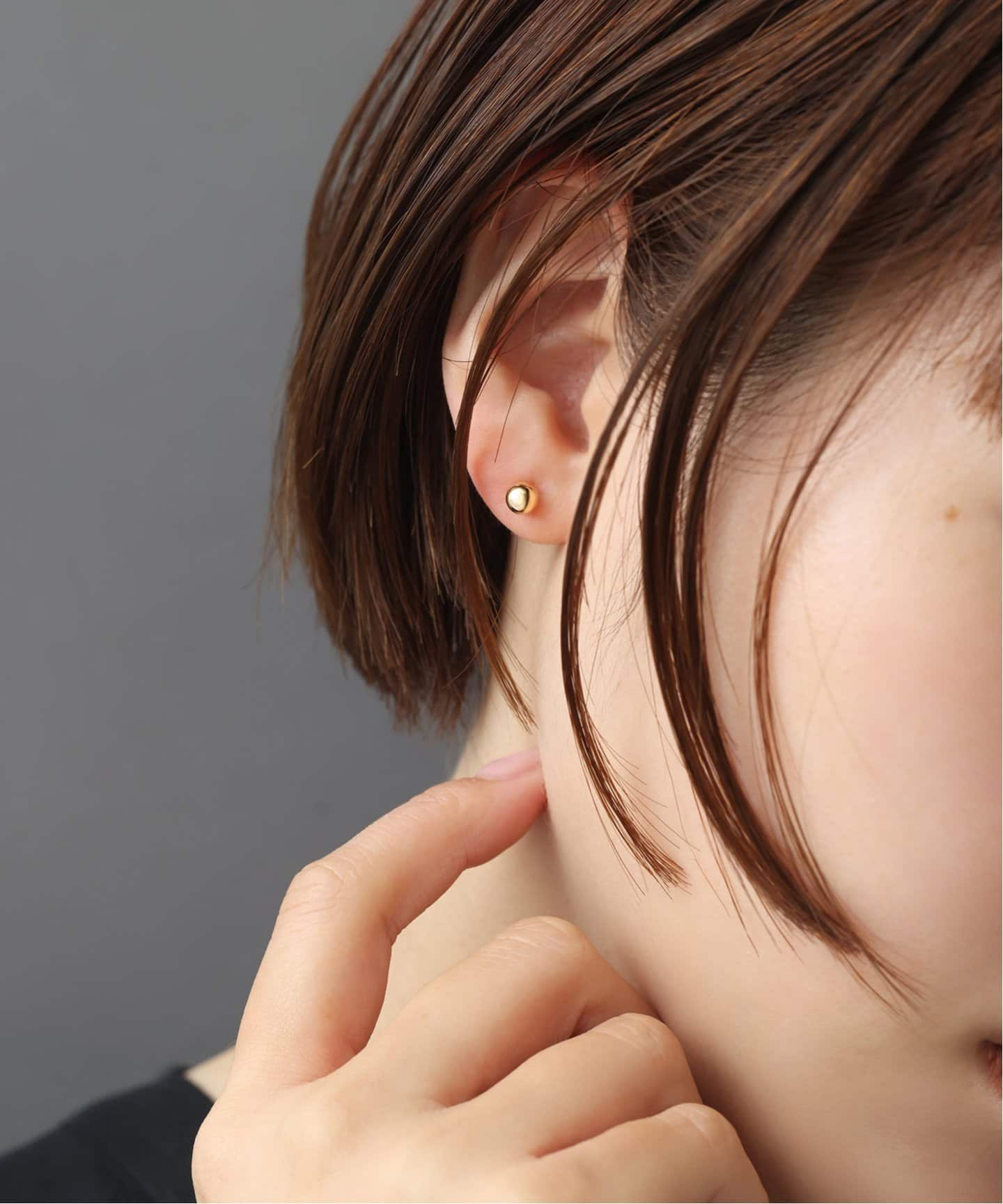 予約》5mmボールピアス K18（両耳）（ピアス（両耳用））｜Lilas