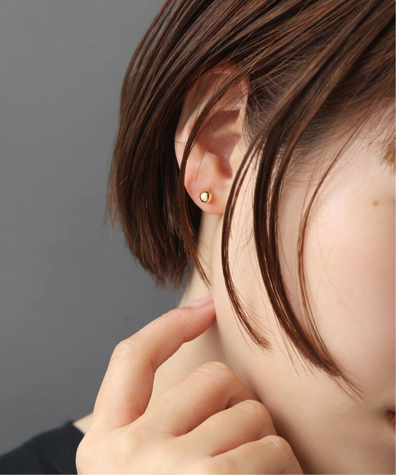 5mmボールピアス K18（両耳）（ピアス（両耳用））｜Lilas（リラ）の 