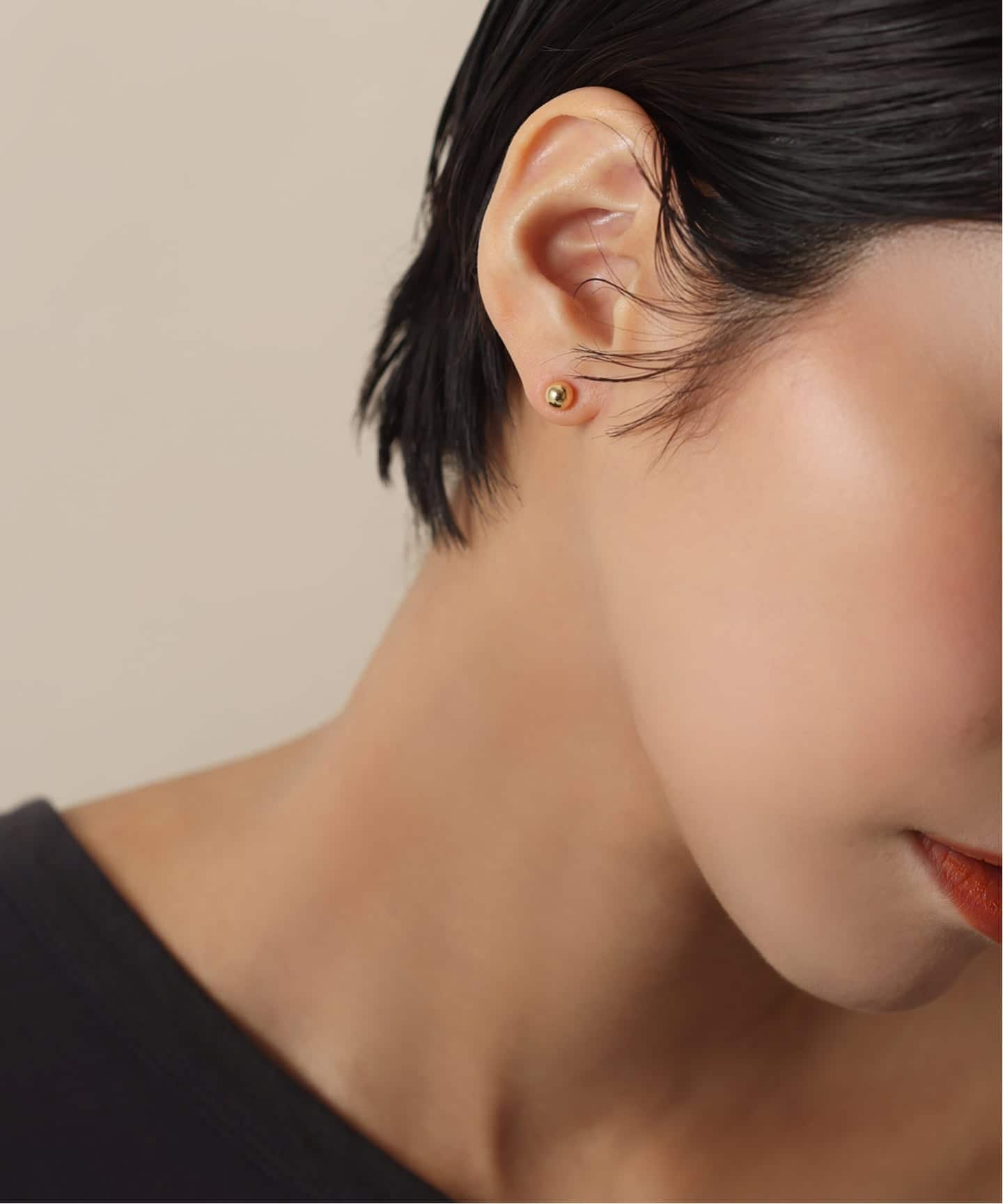 5mmボールピアス K18（両耳）（ピアス（両耳用））｜Lilas（リラ）の