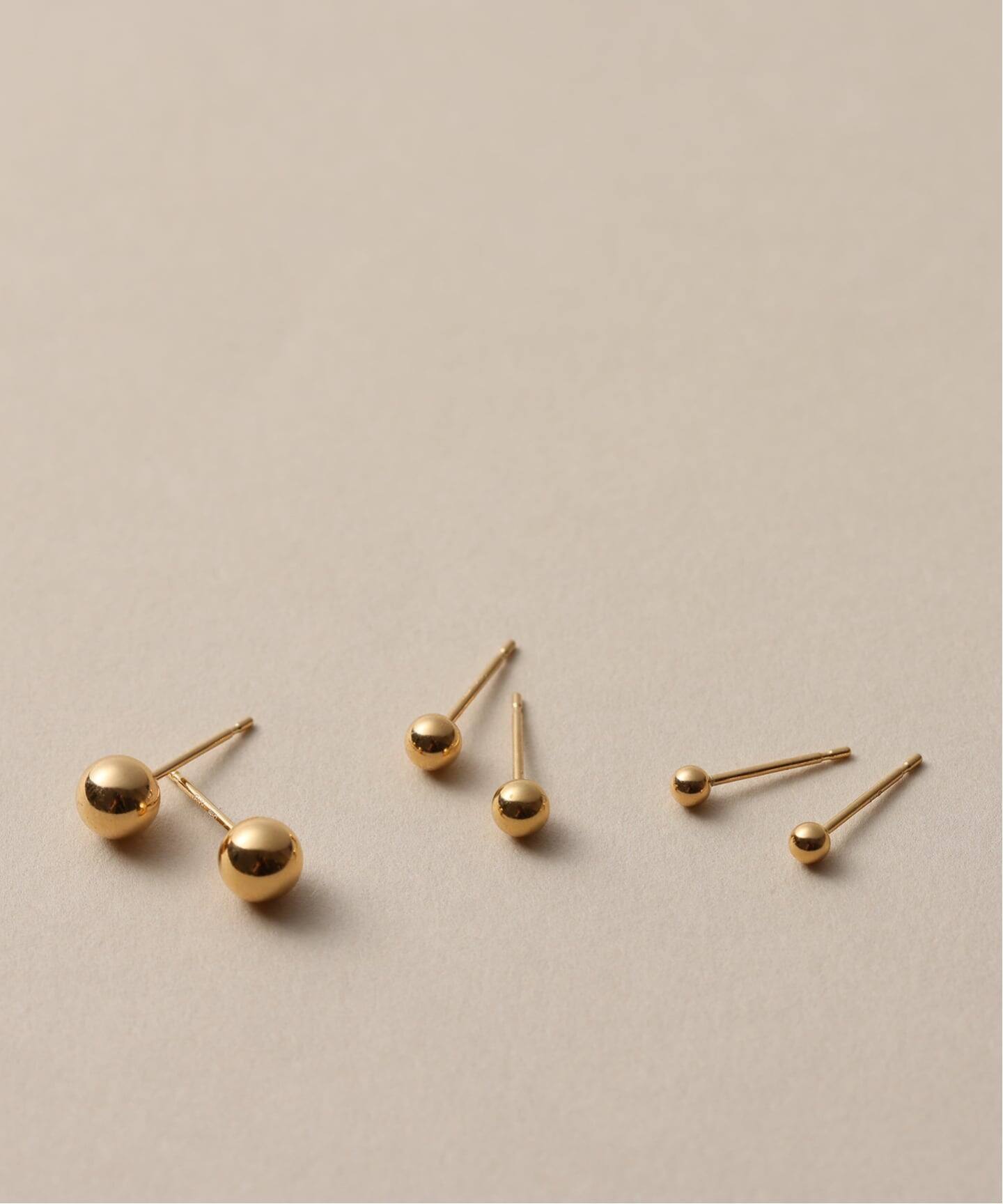 5mmボールピアス K18（両耳）（ピアス（両耳用））｜Lilas（リラ）の