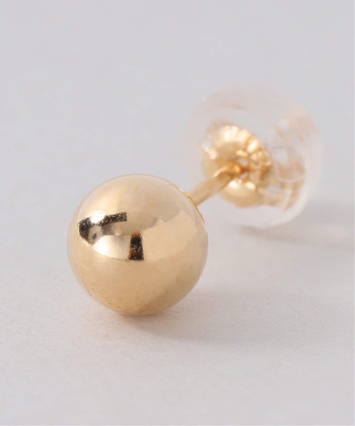 Rieukリューク ゴールドボールピアス(片耳用) Rieuk [リューク] ジュエリー